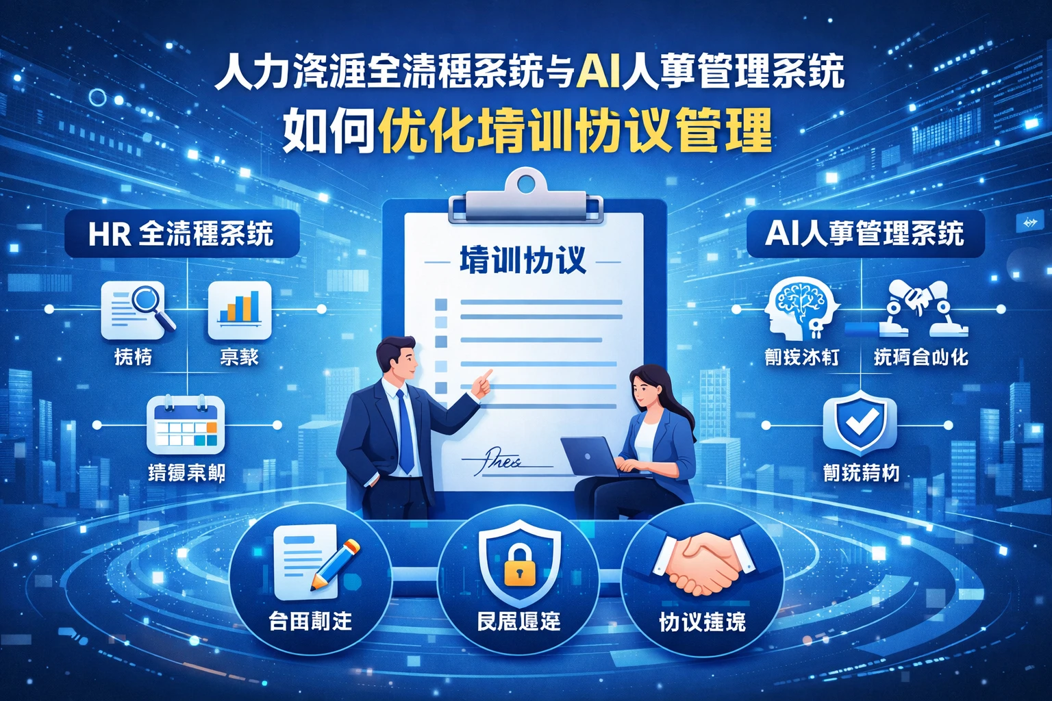 人力资源全流程系统与AI人事管理系统如何优化培训协议管理
