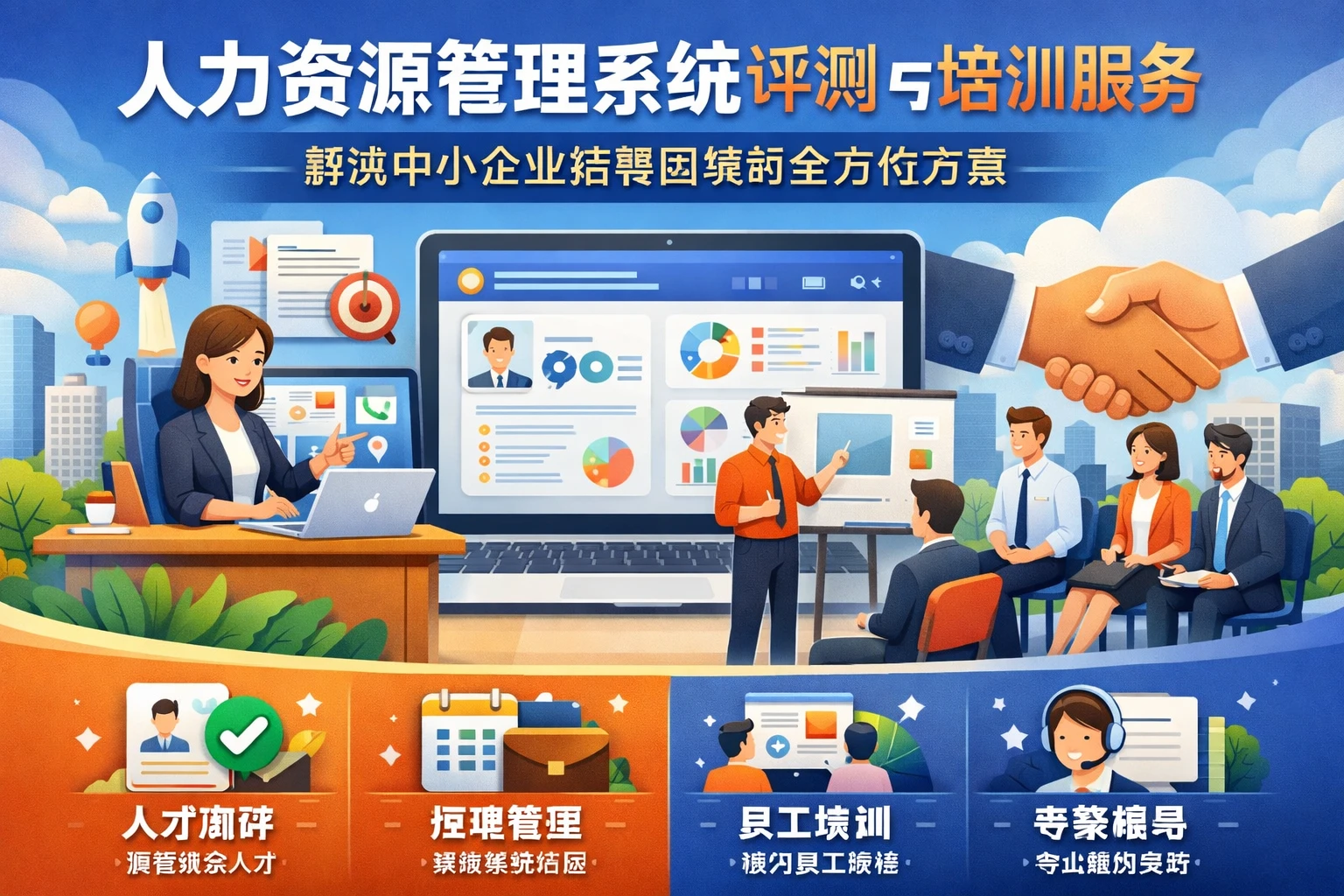 人力资源管理系统评测与培训服务：解决中小企业招聘困境的全方位方案