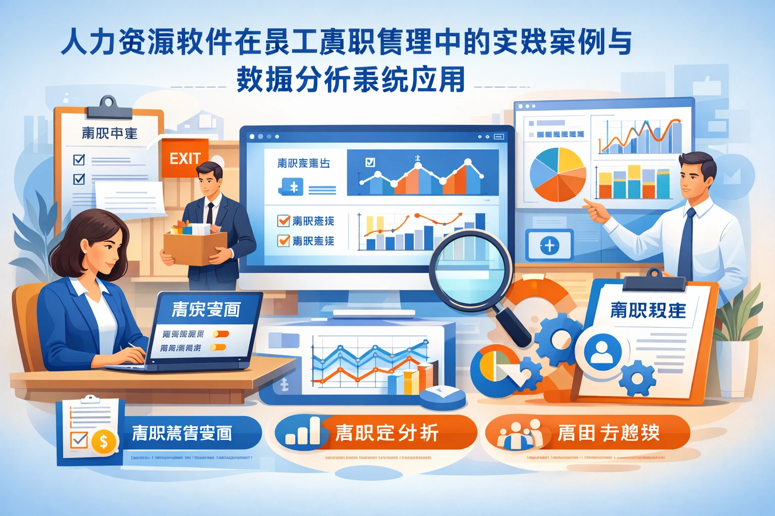 人力资源软件在员工离职管理中的实践案例与数据分析系统应用