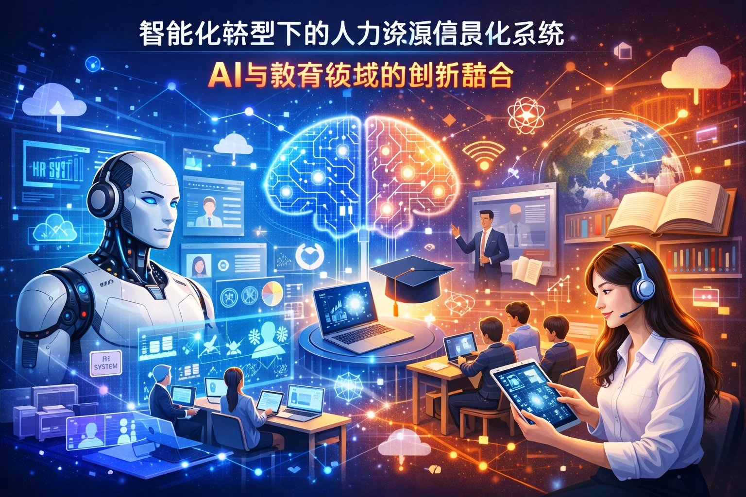 智能化转型下的人力资源信息化系统：AI与教育领域的创新融合