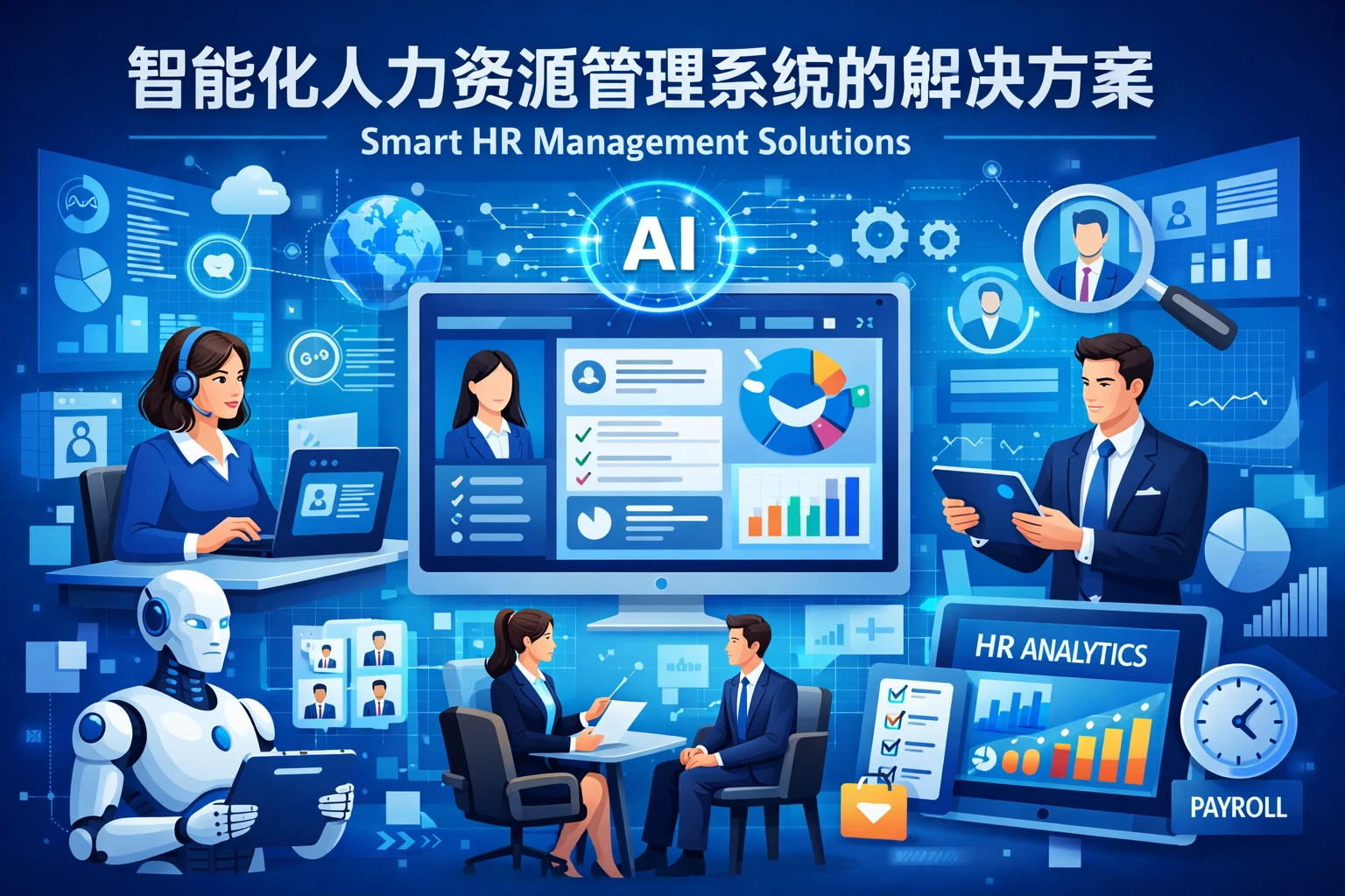 智能化人力资源管理系统的解决方案