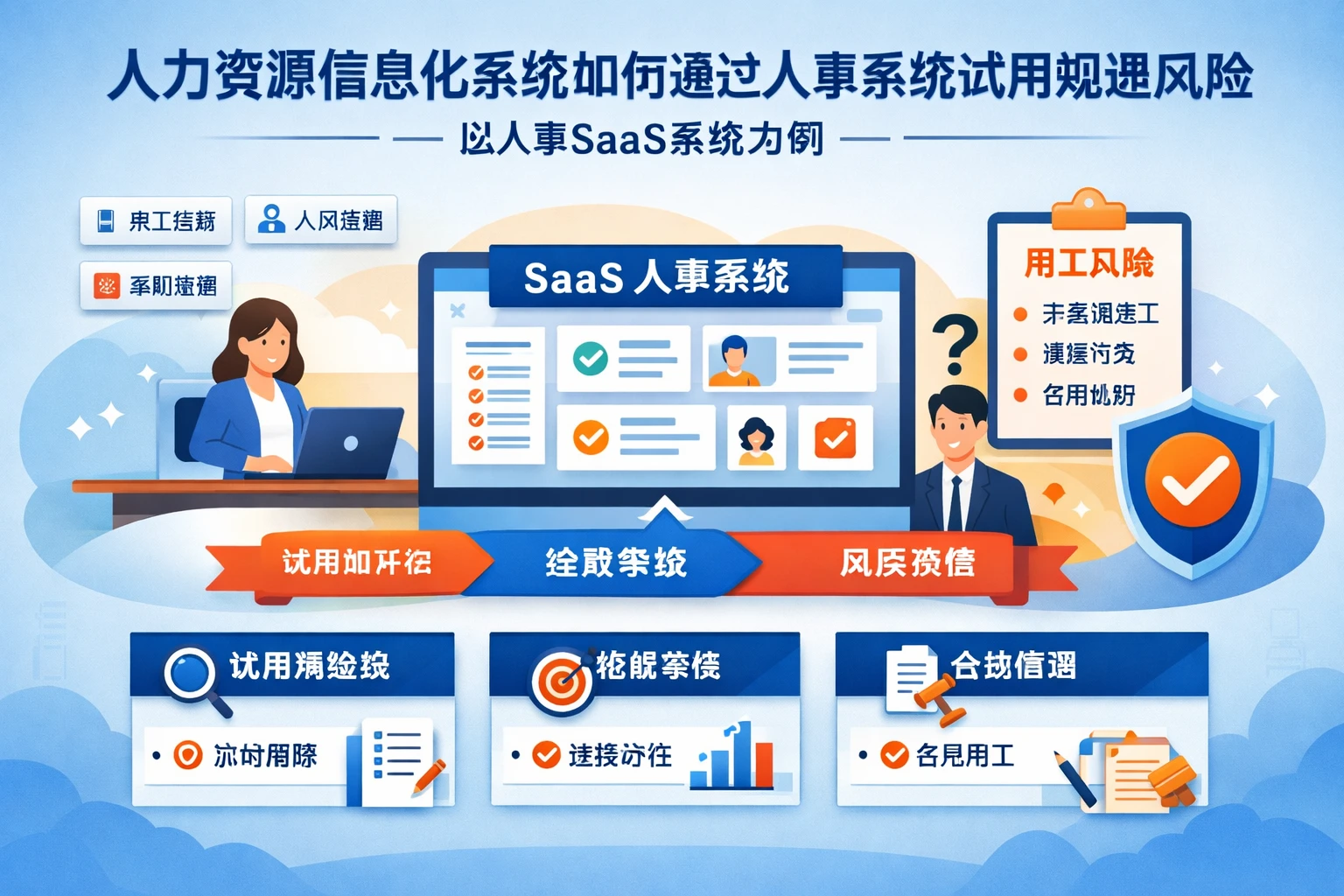 人力资源信息化系统如何通过人事系统试用规避用工风险——以人事SaaS系统为例