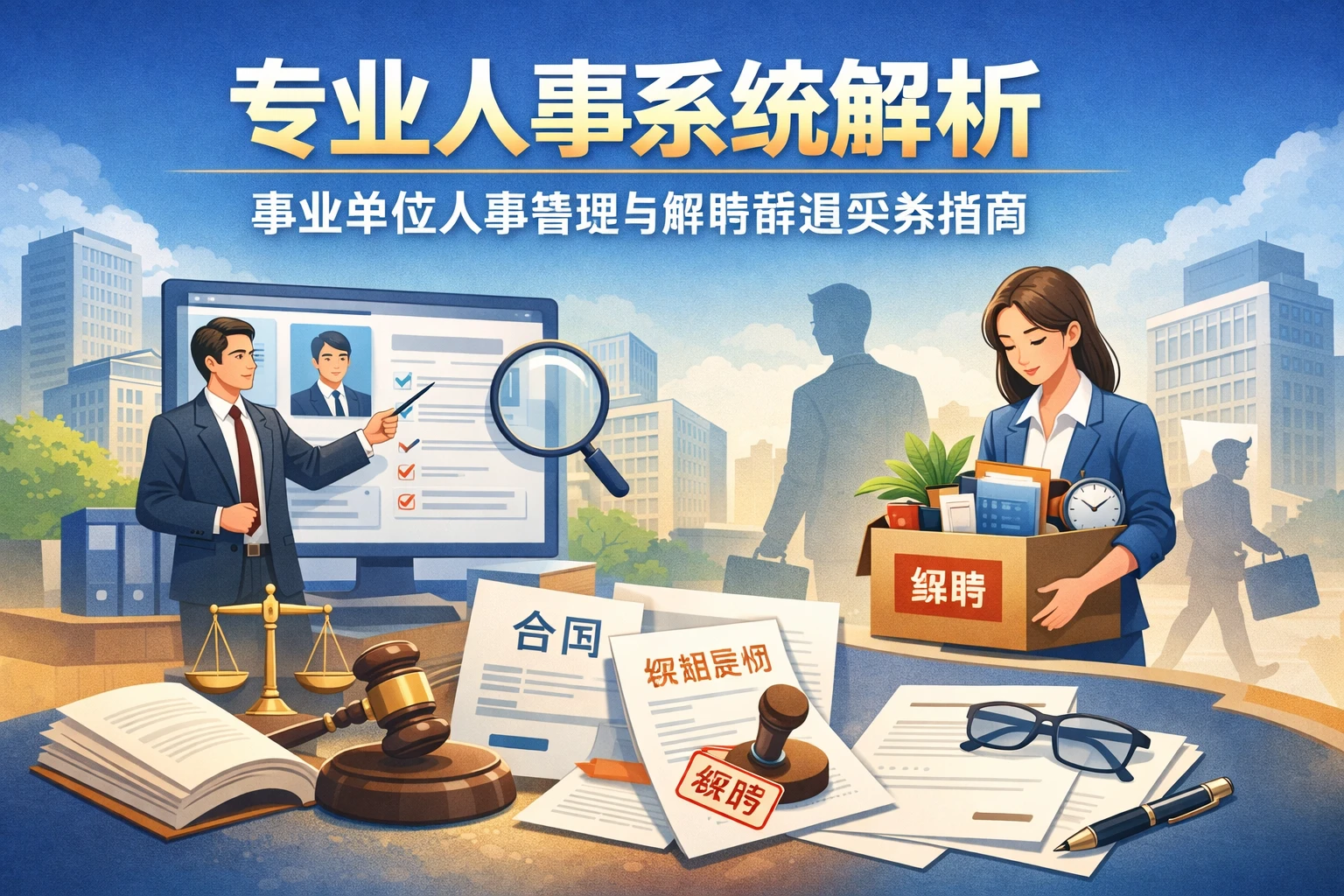 专业人事系统解析：事业单位人事管理与解聘辞退实务指南