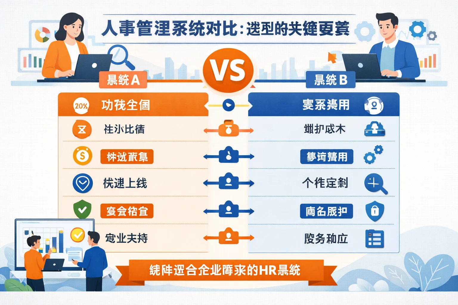 人事管理系统对比：选型的关键要素