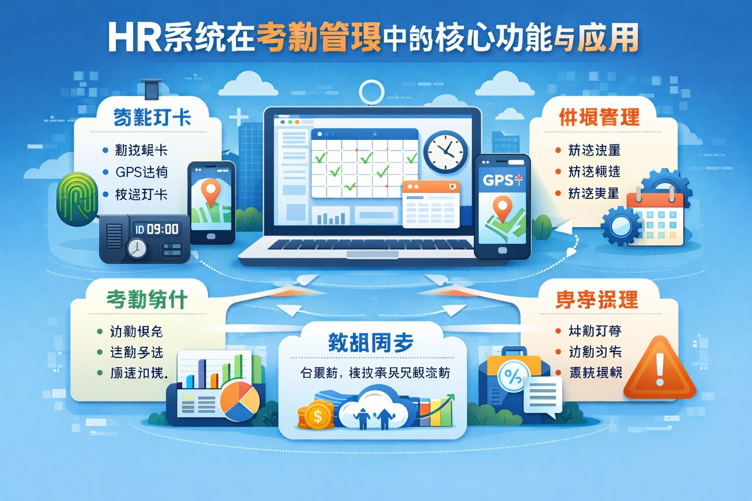 HR系统在考勤管理中的核心功能与应用