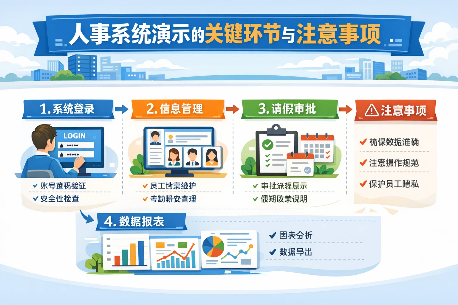 人事系统演示的关键环节与注意事项