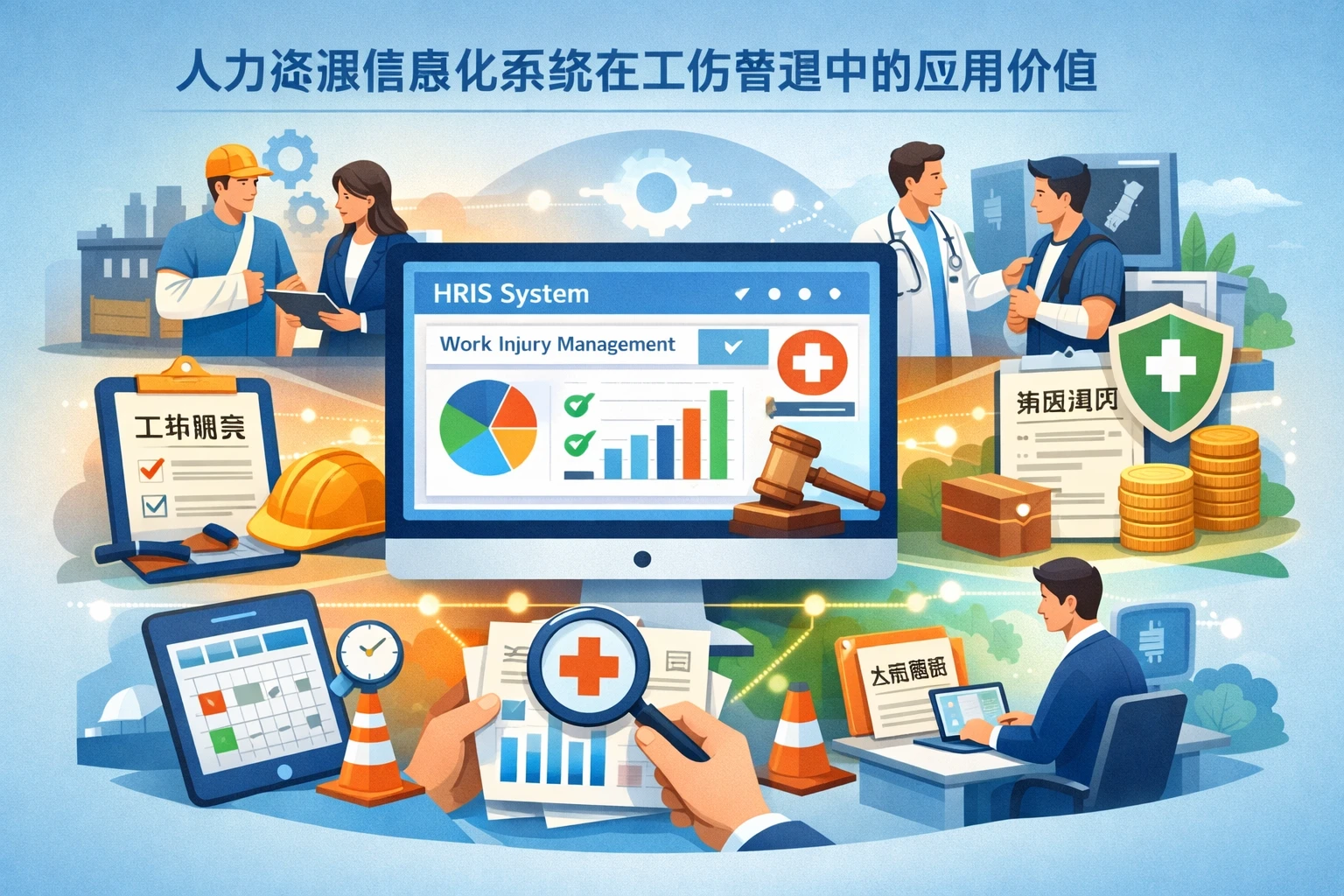 人力资源信息化系统在工伤管理中的应用价值