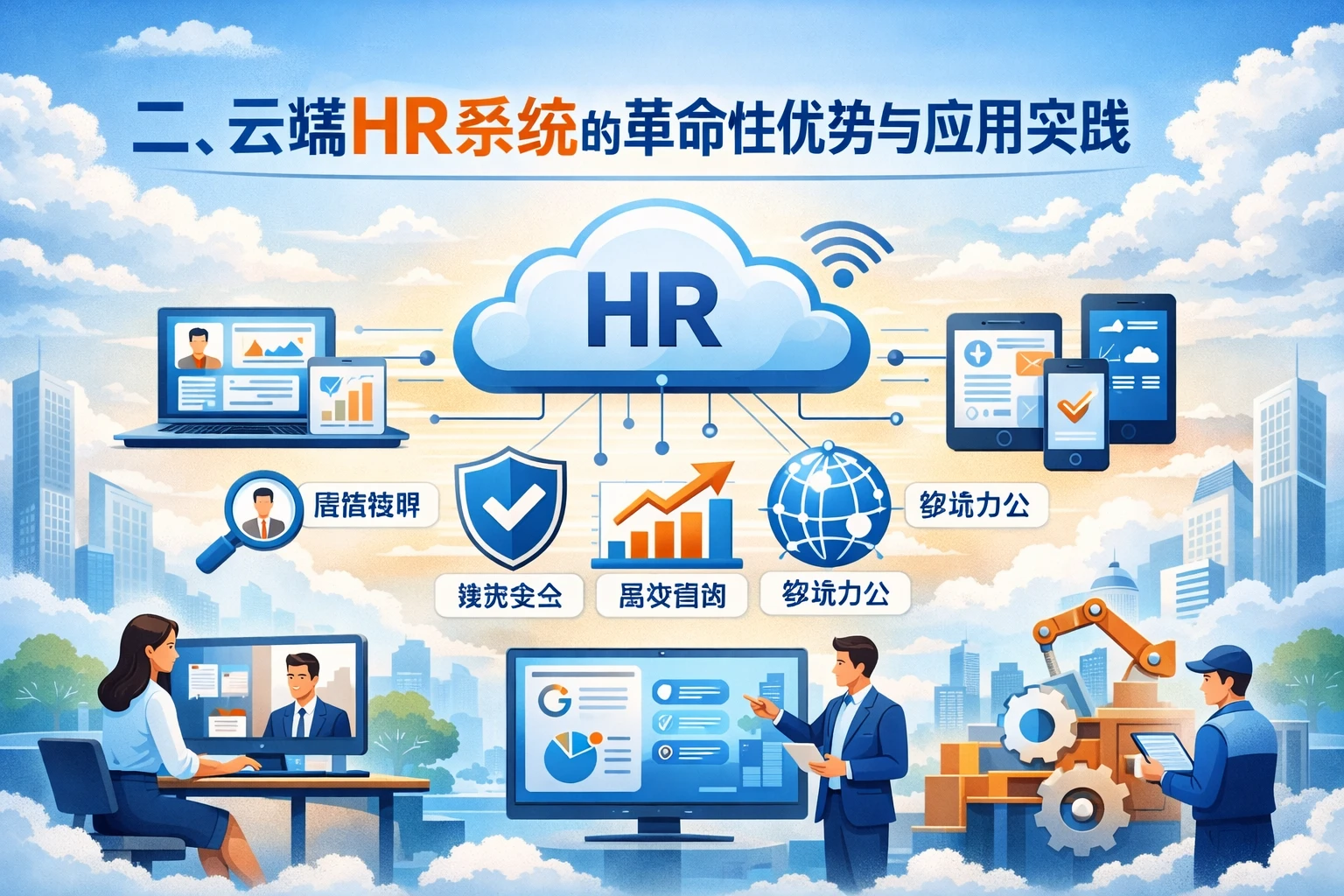 二、云端HR系统的革命性优势与应用实践