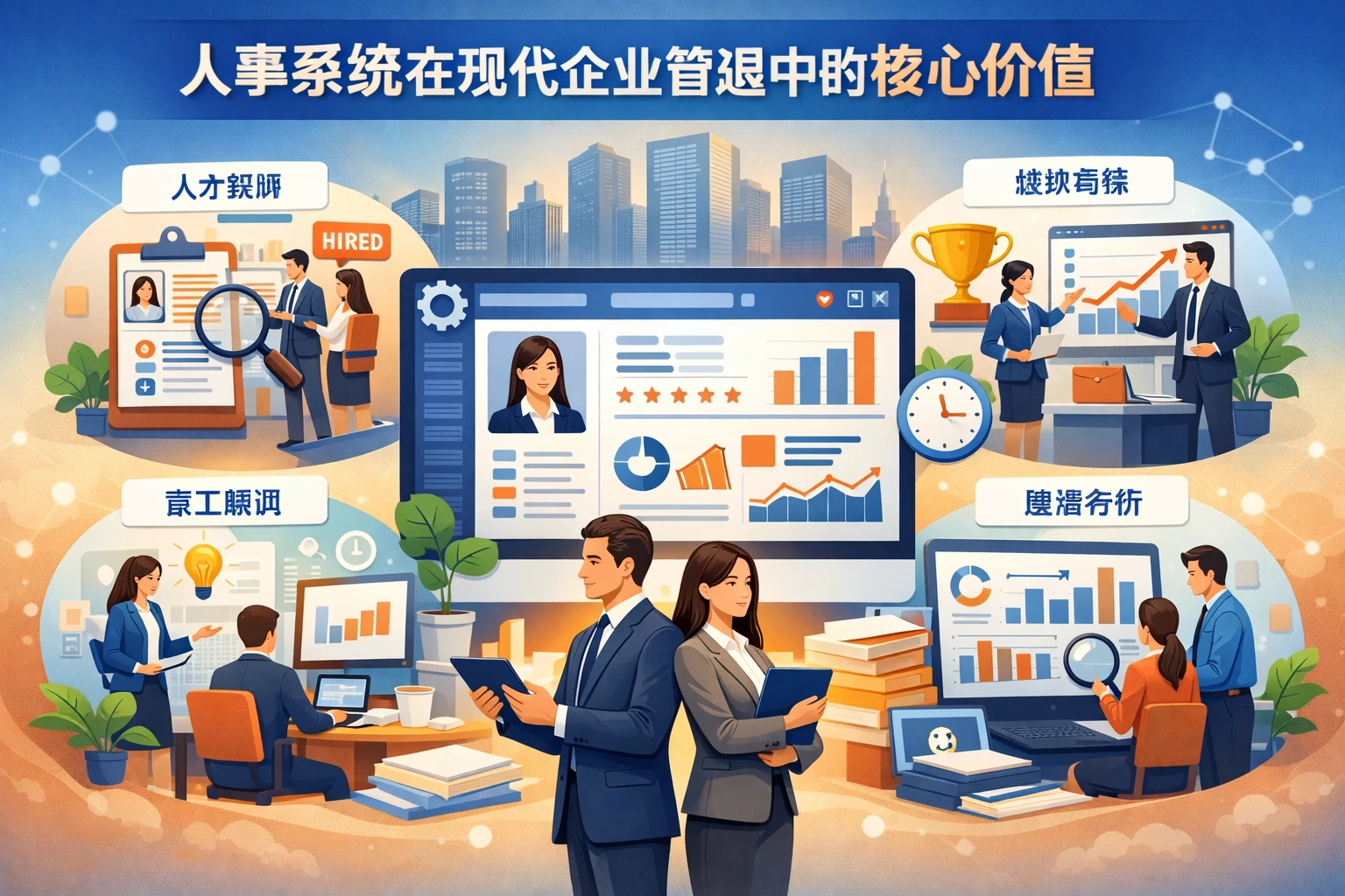 人事系统在现代企业管理中的核心价值