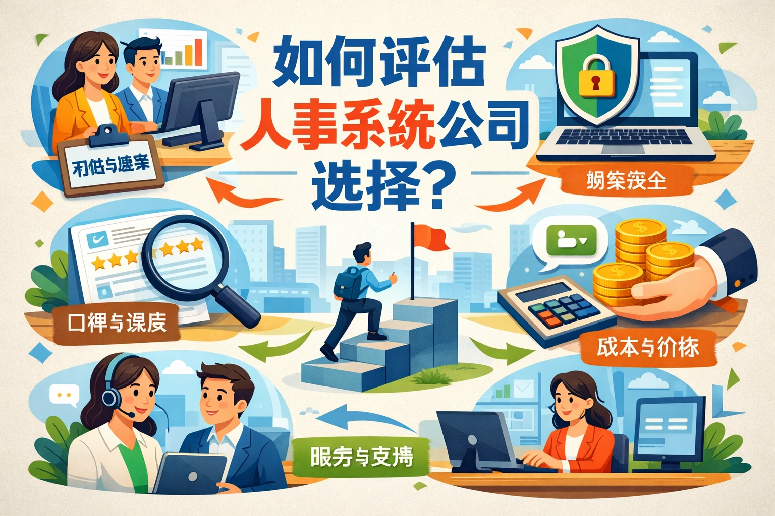 如何评估人事系统公司的选择