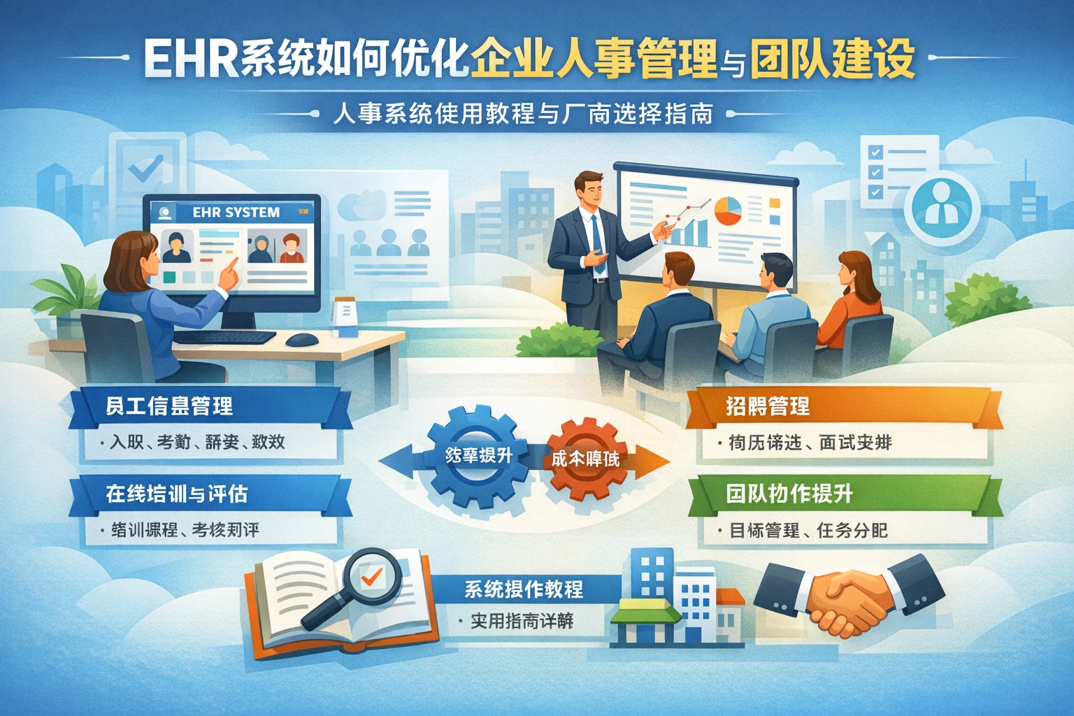 ehr系统如何优化企业人事管理与团队建设 - 人事系统使用教程与厂商选择指南