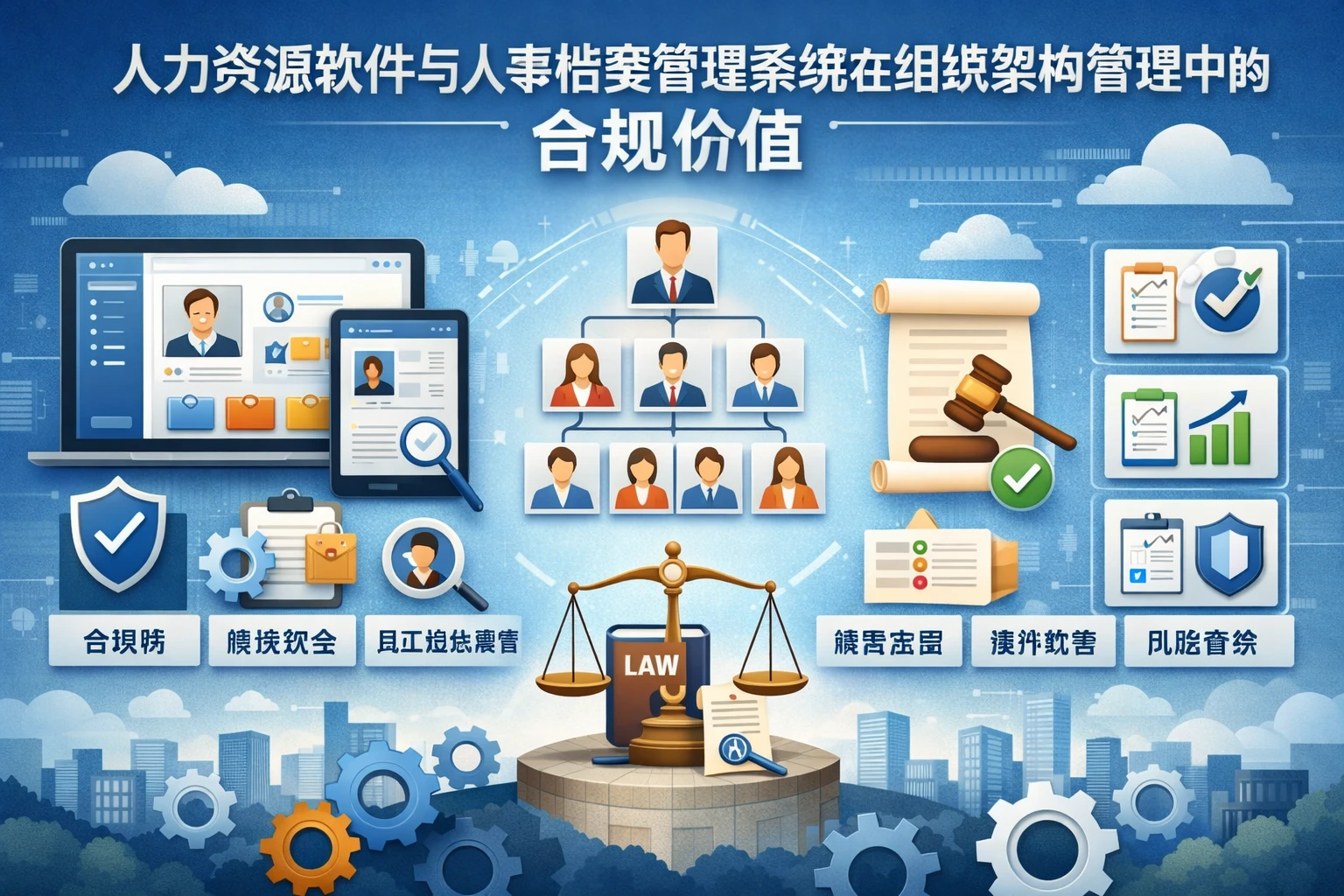 人力资源软件与人事档案管理系统在组织架构管理中的合规价值