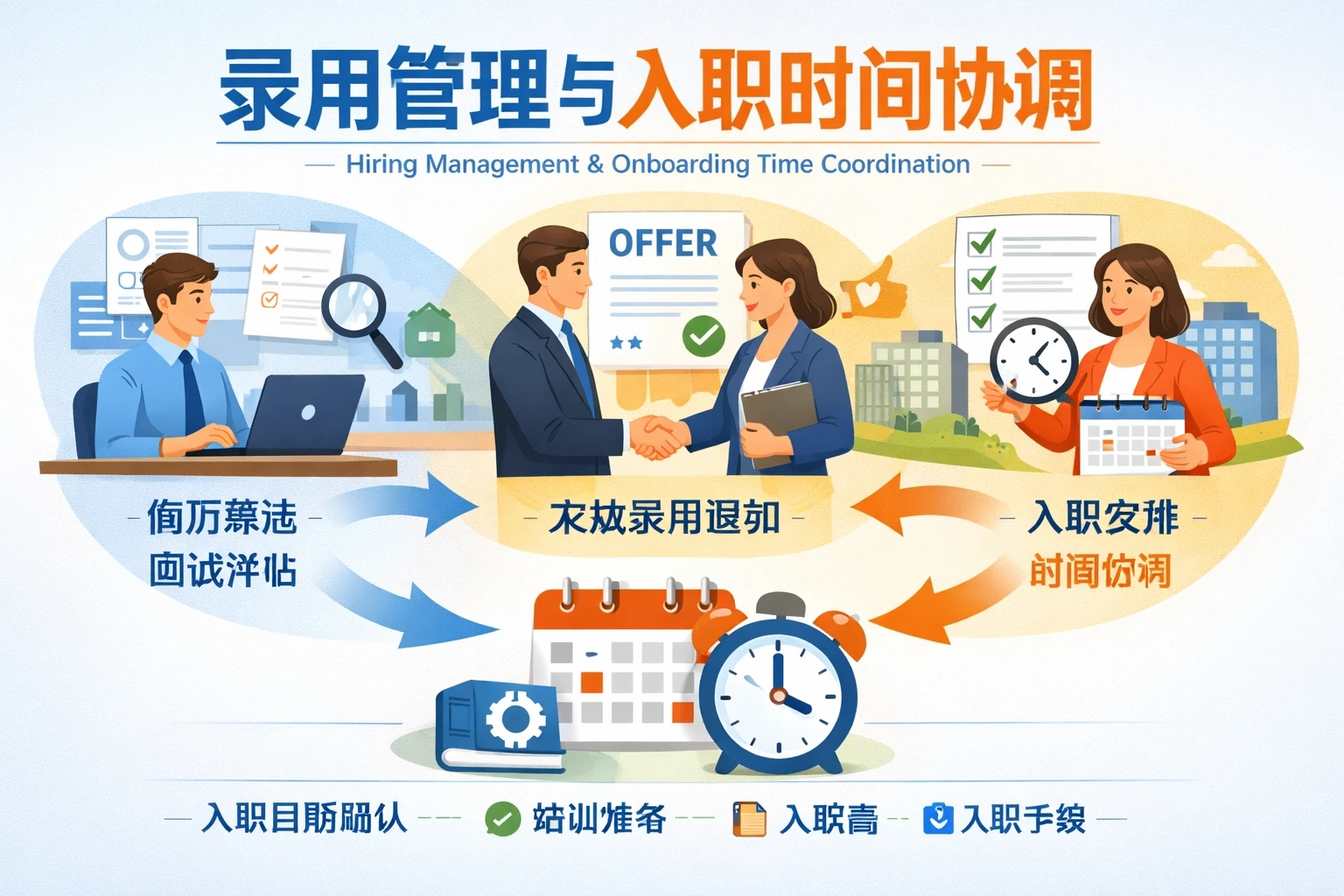 录用管理与入职时间协调