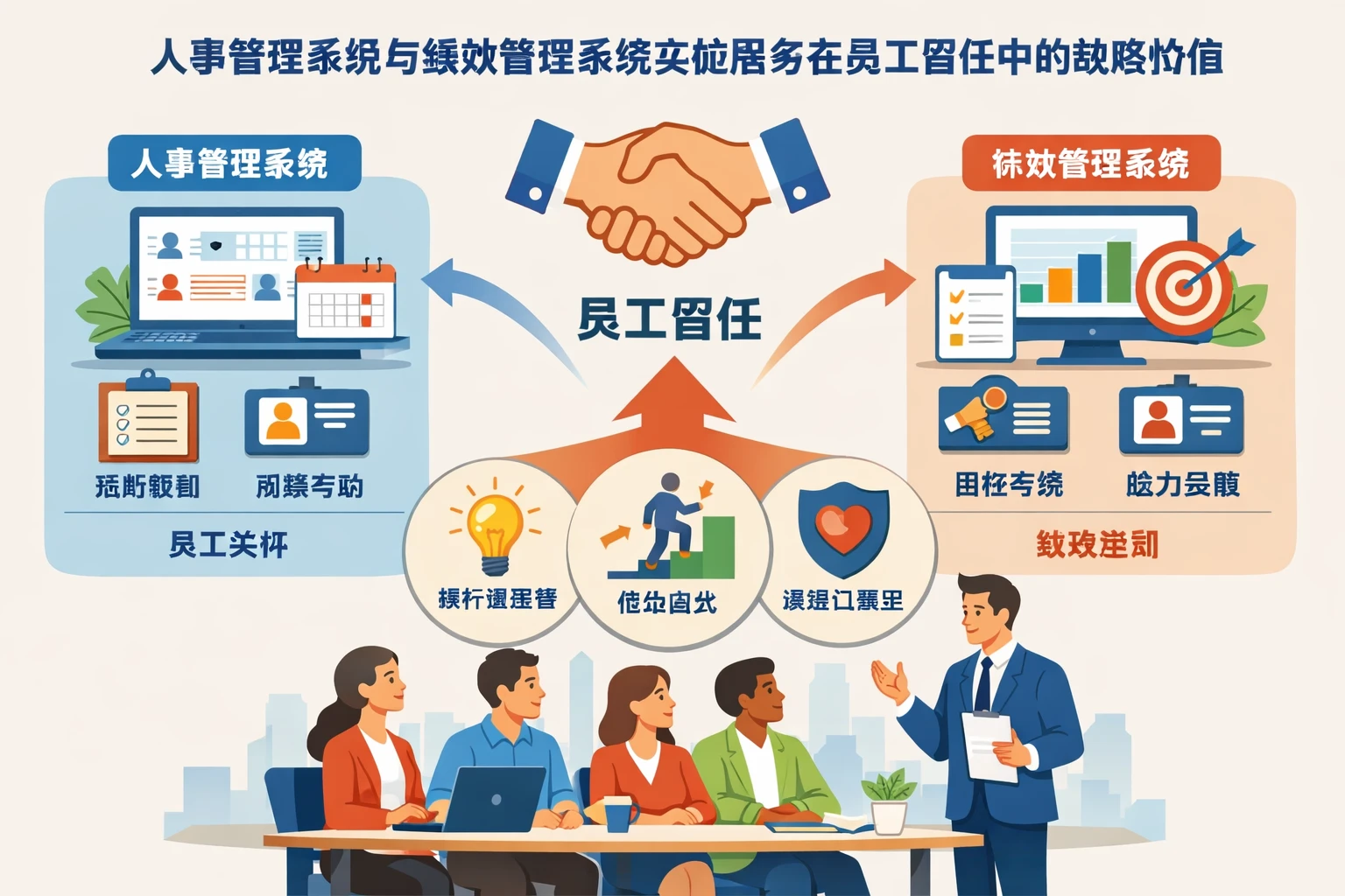 人事管理系统与绩效管理系统实施服务在员工留任中的战略价值