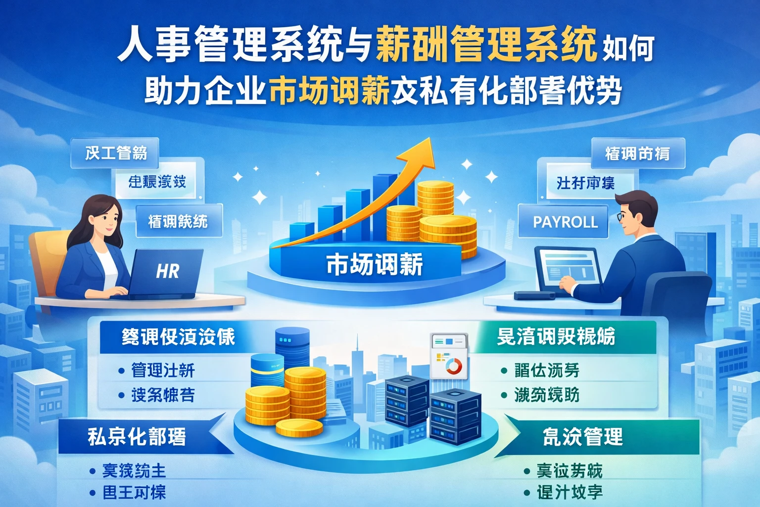 人事管理系统与薪酬管理系统如何助力企业市场调薪及私有化部署优势