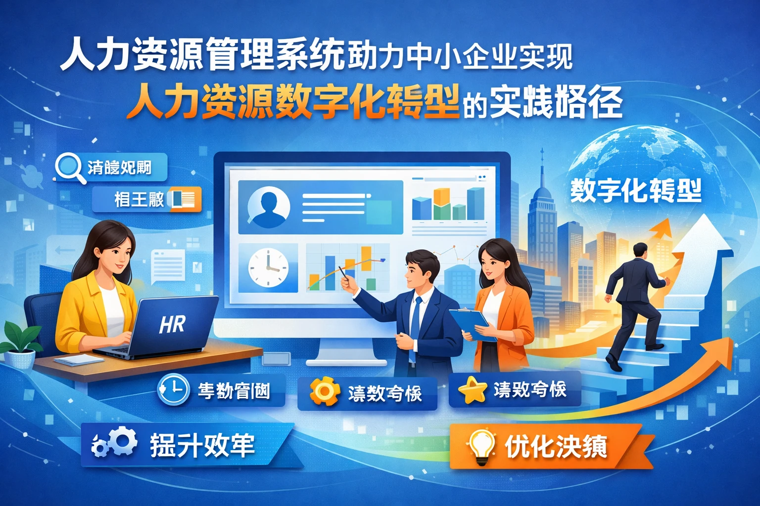 人力资源管理系统助力中小企业实现人力资源数字化转型的实践路径