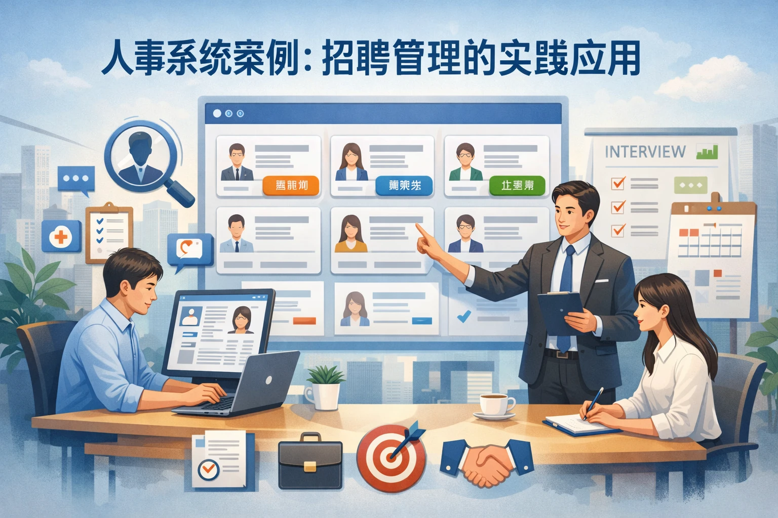 人事系统案例：招聘管理的实践应用