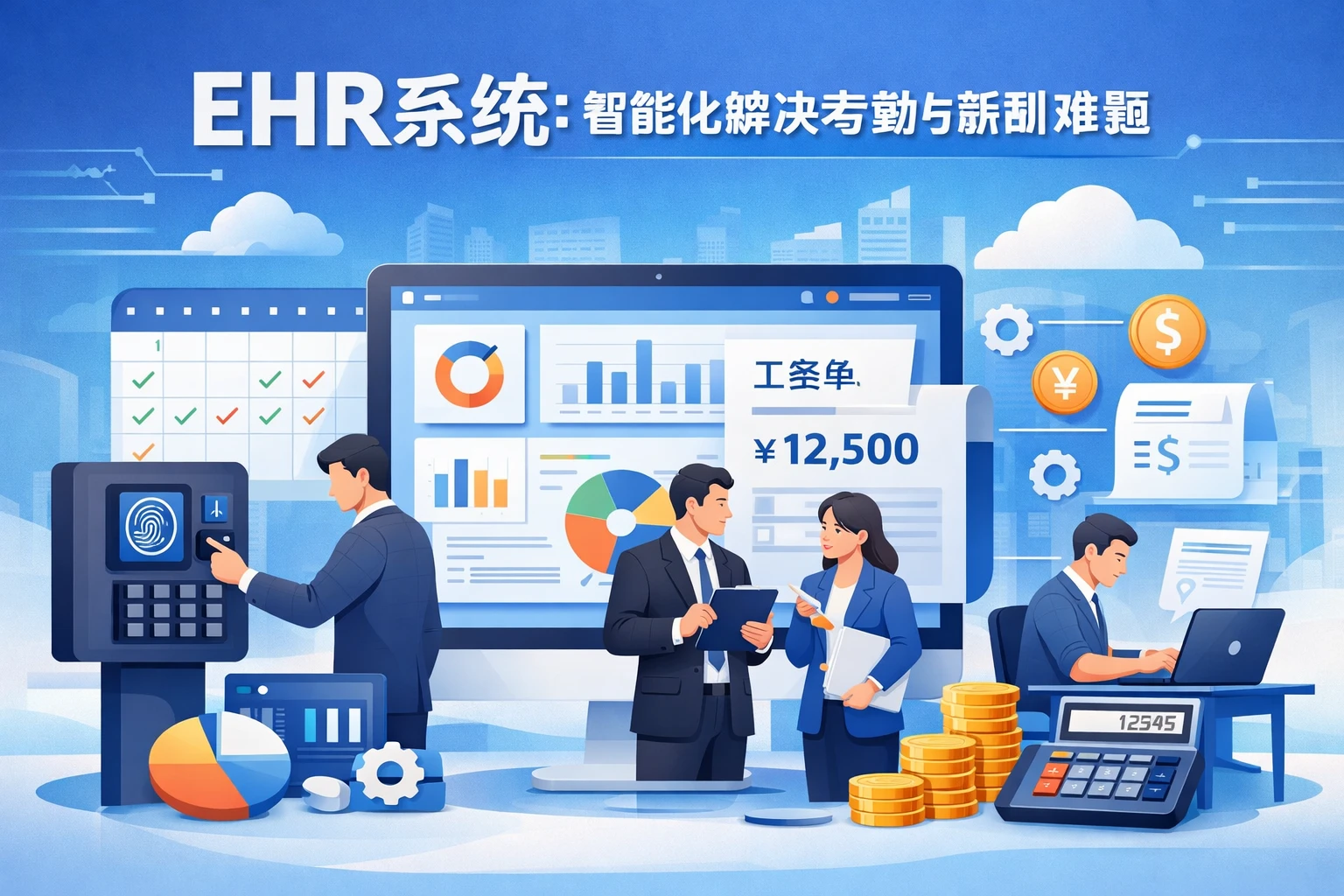 EHR系统：智能化解决考勤与薪酬难题