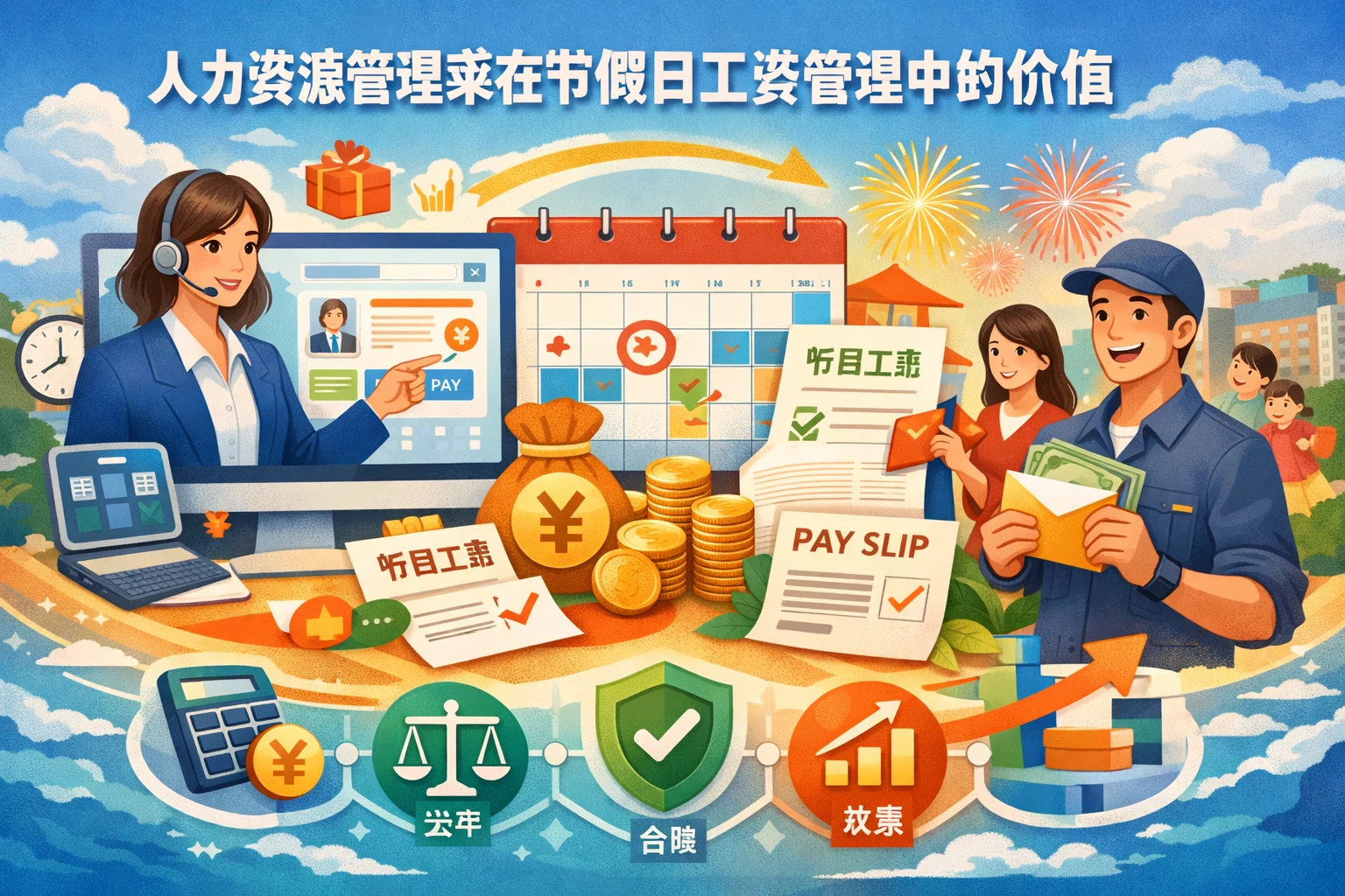 人力资源管理系统在节假日工资管理中的价值