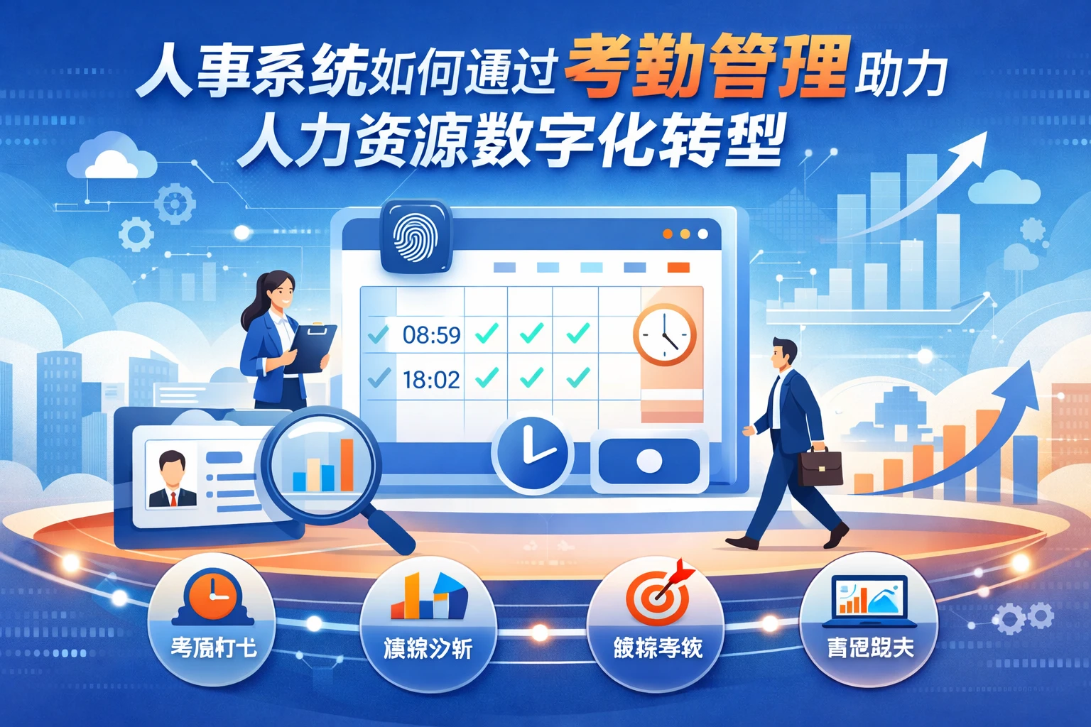 人事系统如何通过考勤管理助力人力资源数字化转型