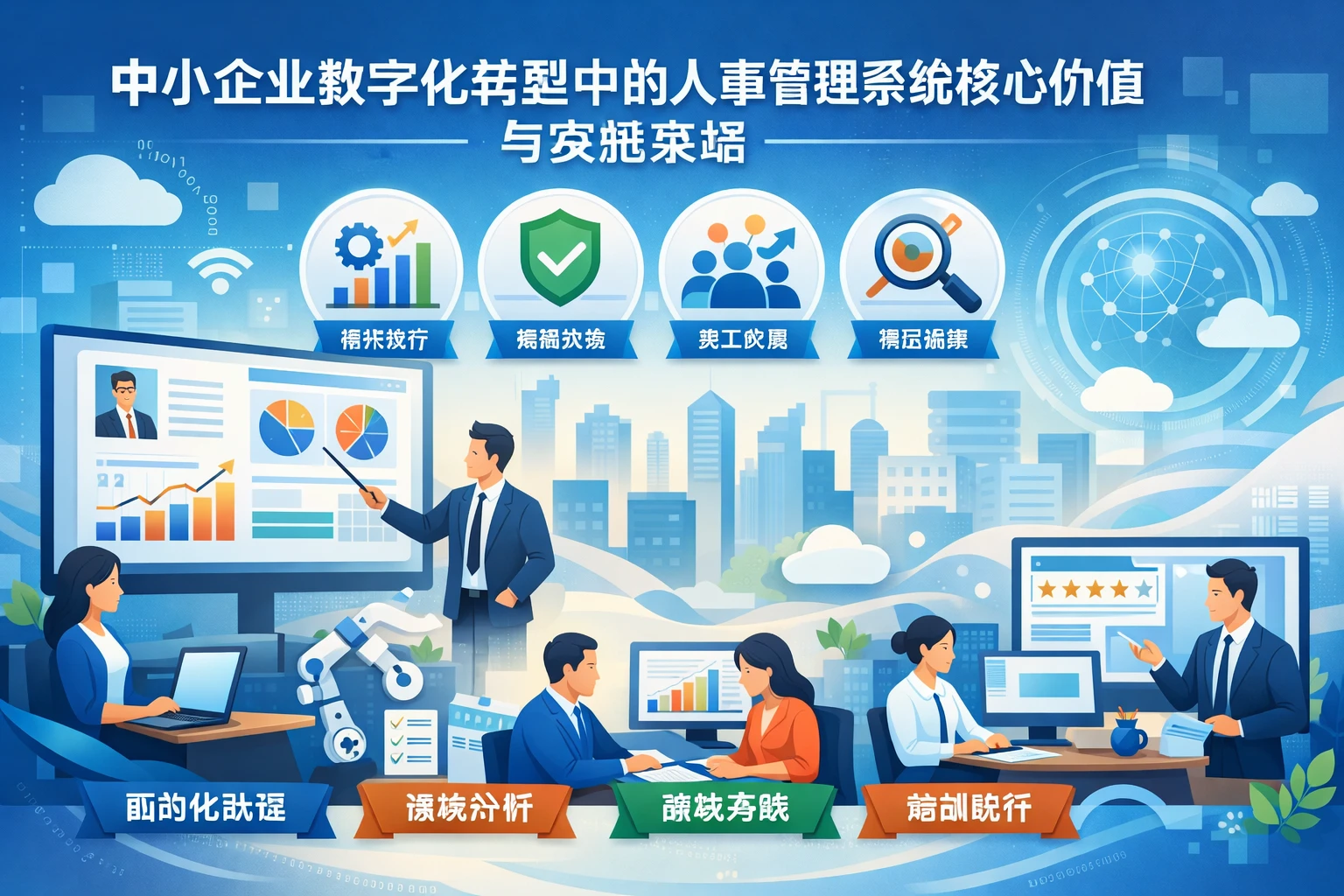 中小企业数字化转型中的人事管理系统核心价值与实施策略