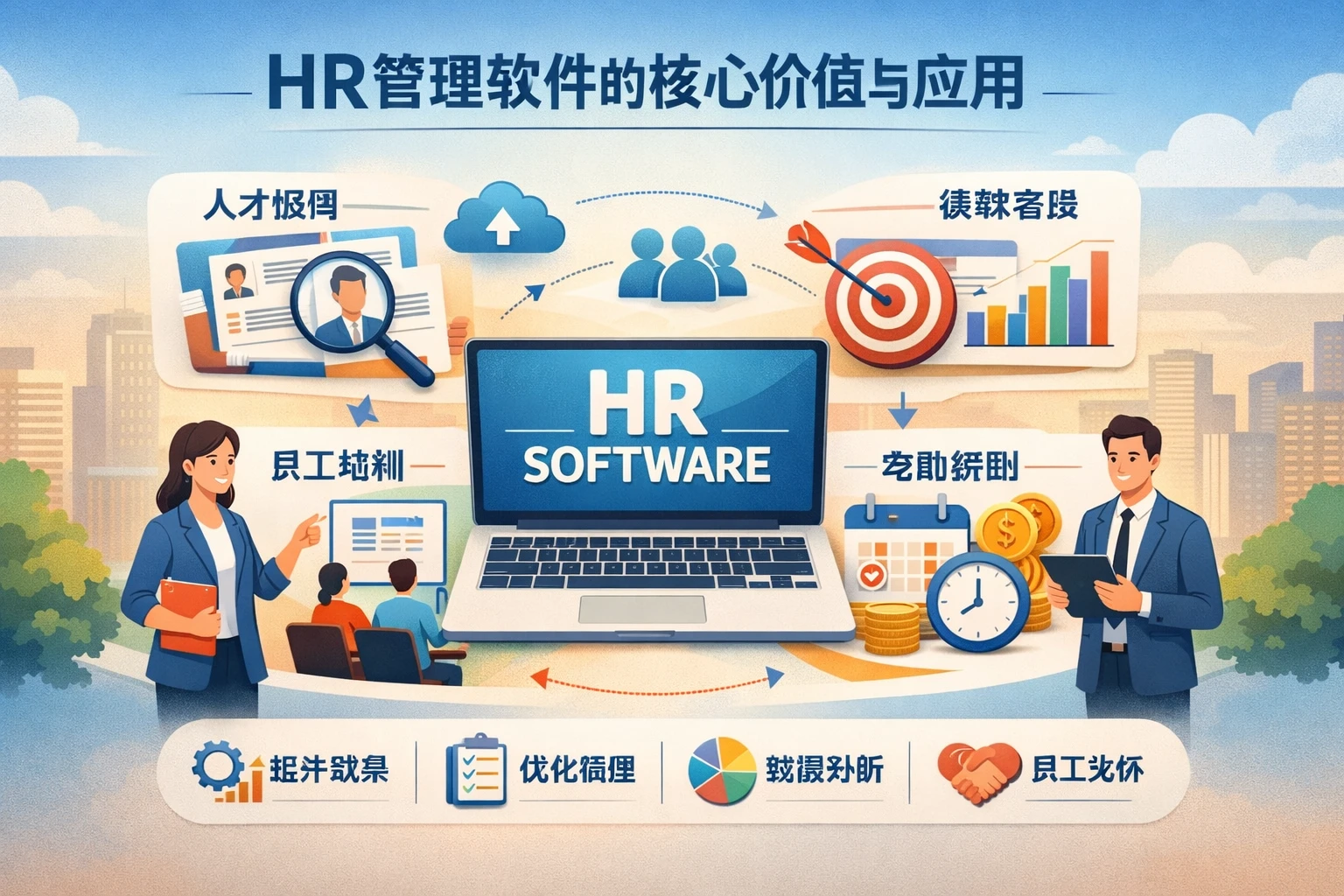 HR管理软件的核心价值与应用