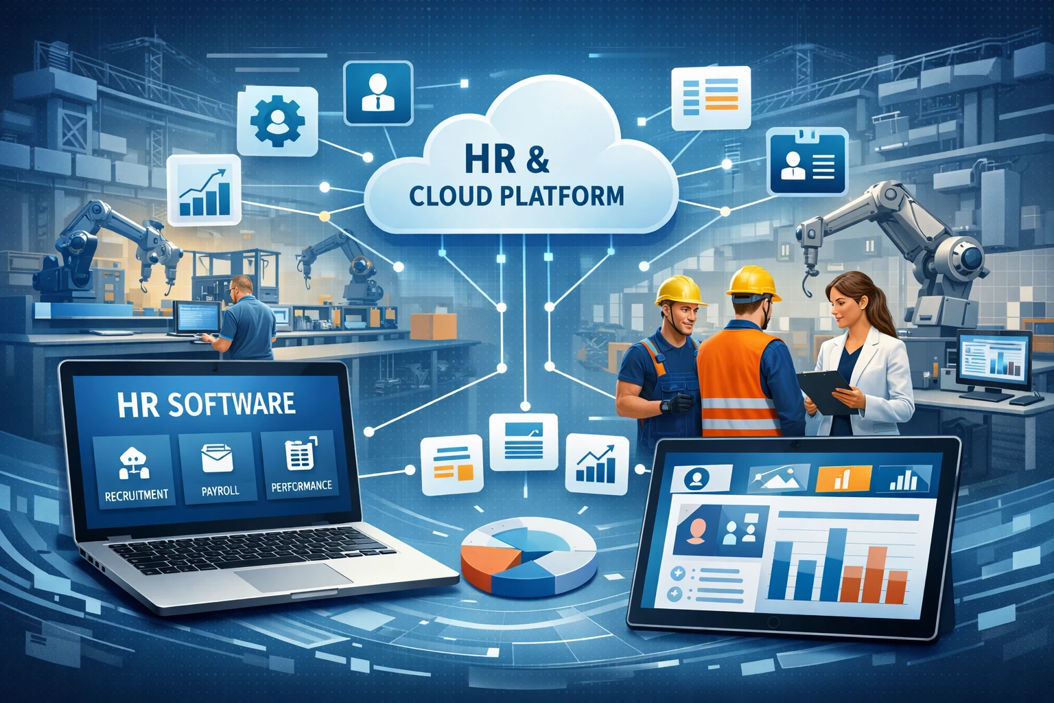 人力资源软件与人事云平台在制造业人事系统中的整合应用