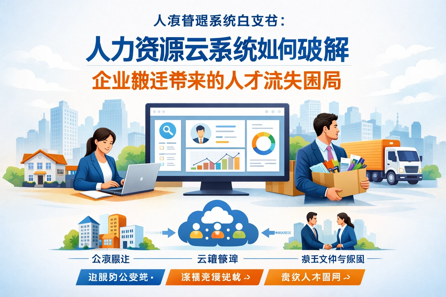 人事管理系统白皮书：人力资源云系统如何破解企业搬迁带来的人才流失困局