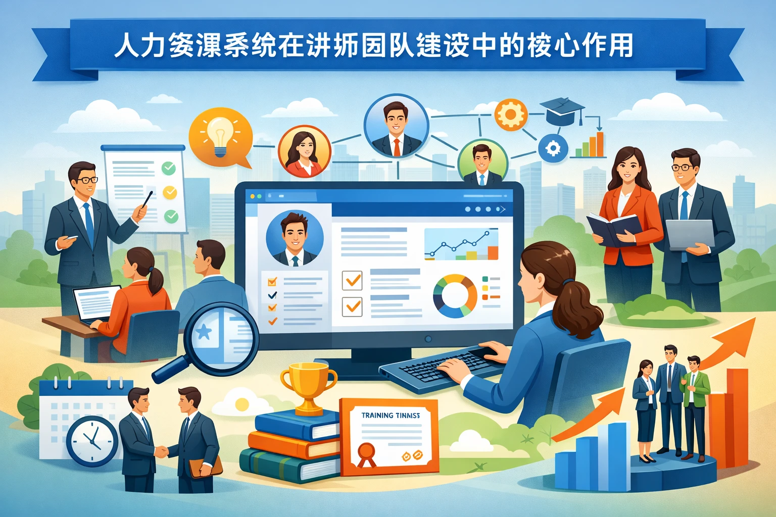 人力资源系统在讲师团队建设中的核心作用