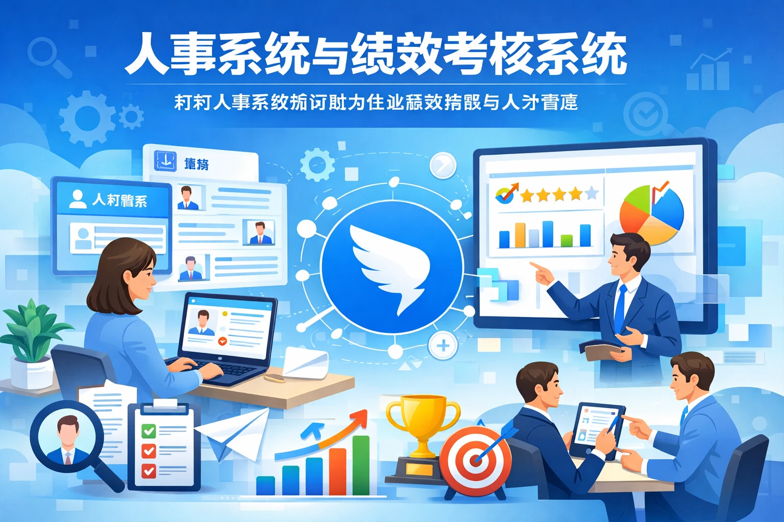 人事系统与绩效考核系统：钉钉人事系统如何助力企业高效招聘与人才管理