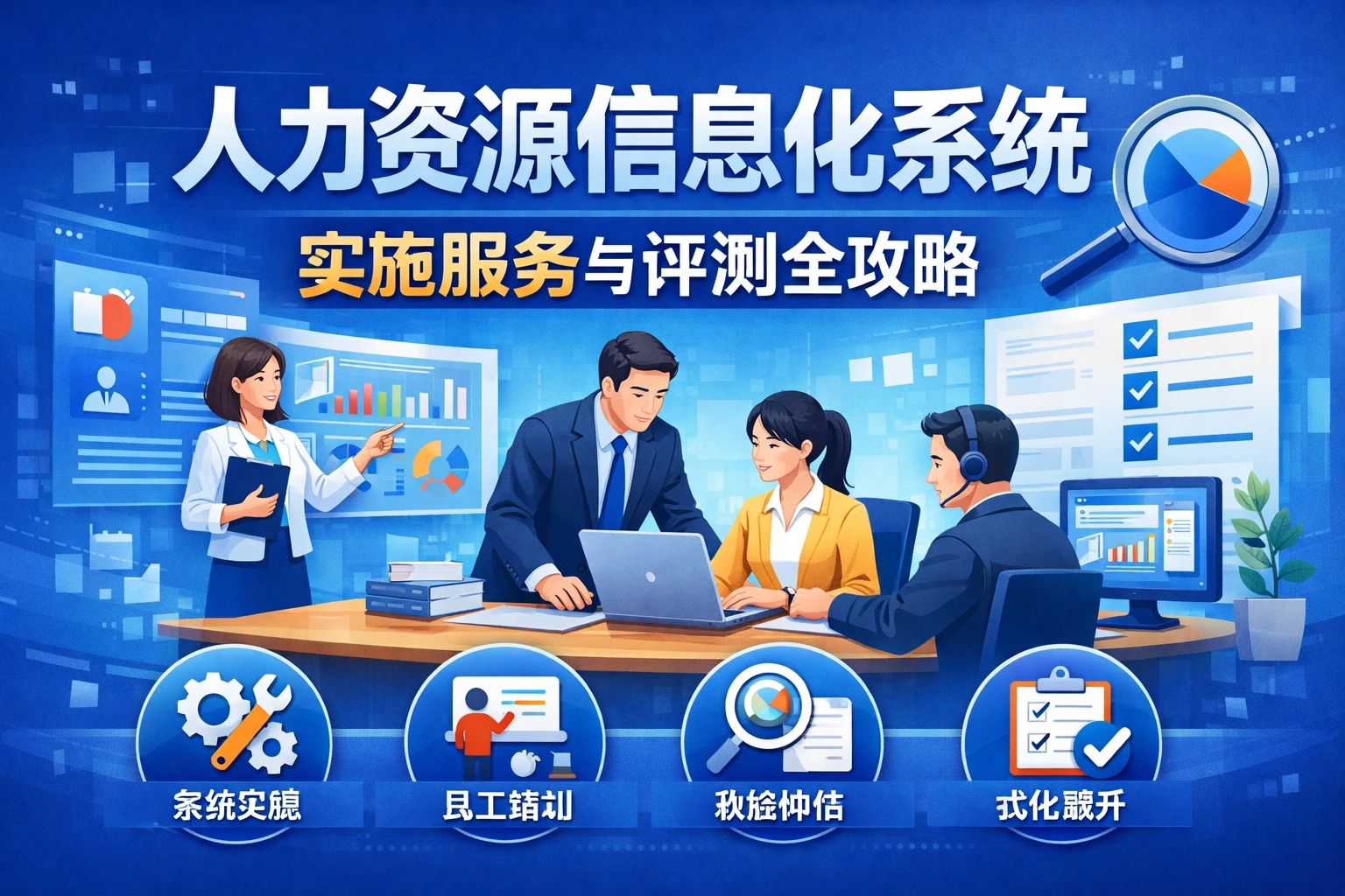 人力资源信息化系统：实施服务与评测全攻略