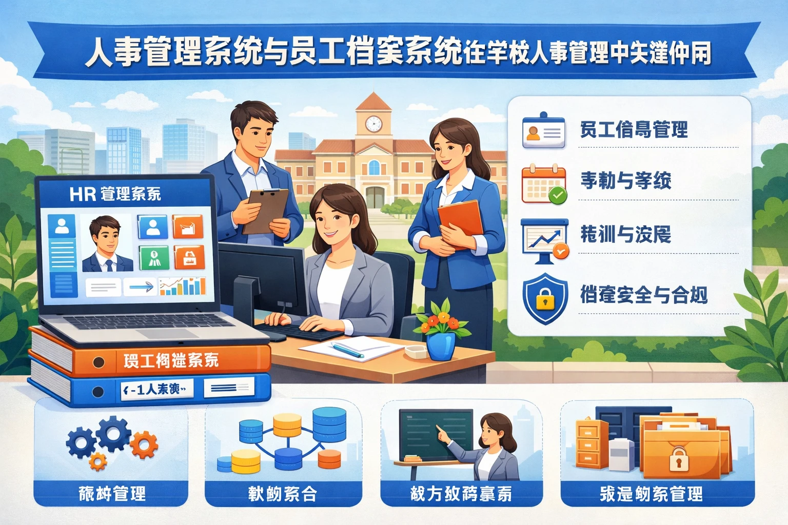 人事管理系统与员工档案系统在学校人事管理中的关键作用