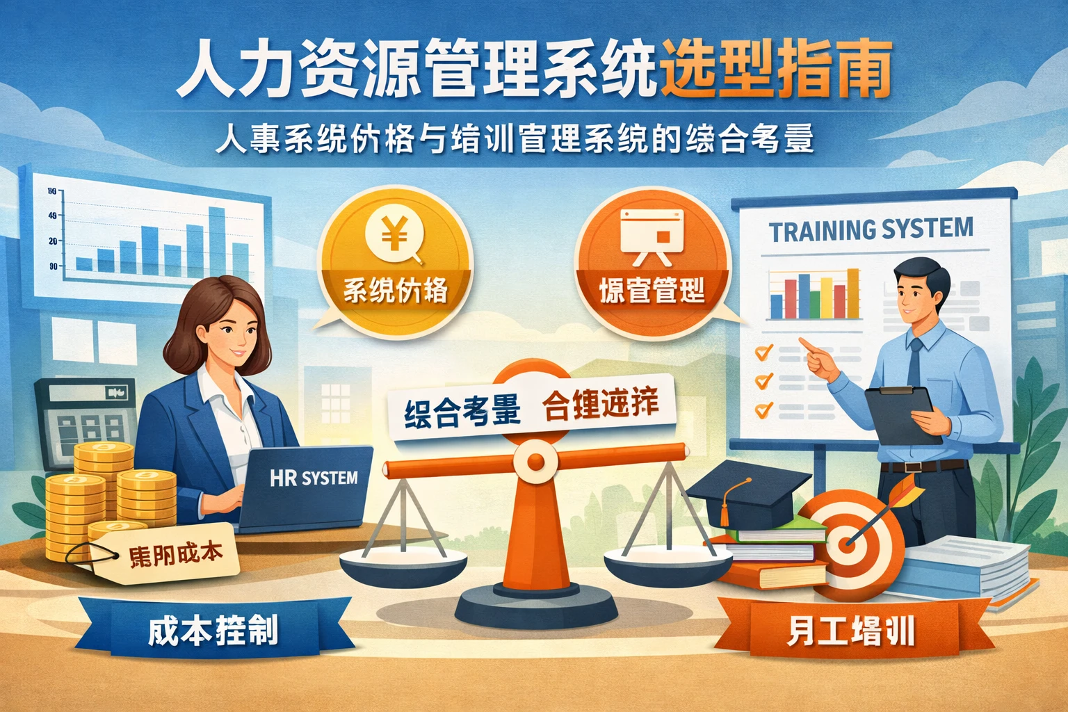 人力资源管理系统选型指南：人事系统价格与培训管理系统的综合考量