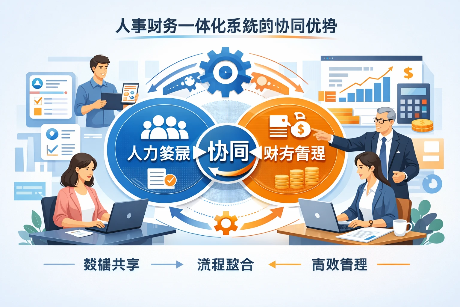 人事财务一体化系统的协同优势