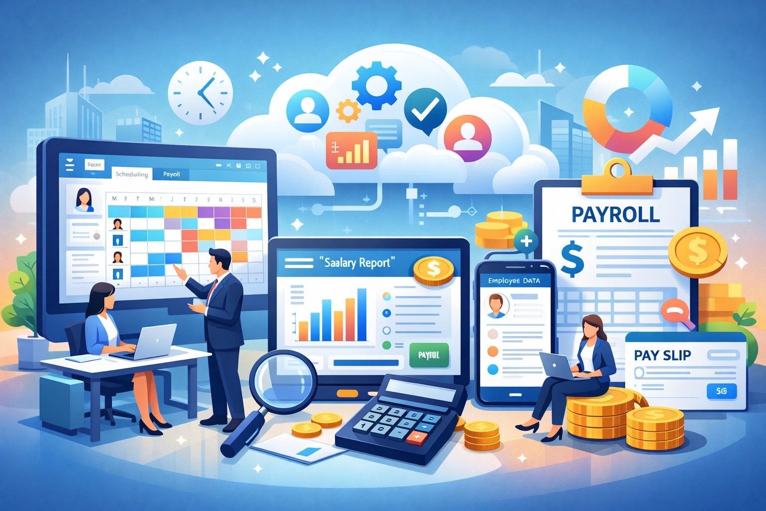 运用HR管理软件与人事云平台优化企业排班与薪酬体系