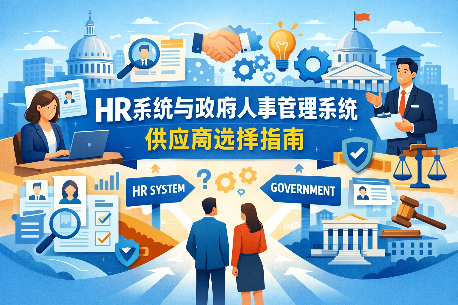 HR系统与政府人事管理系统供应商选择指南