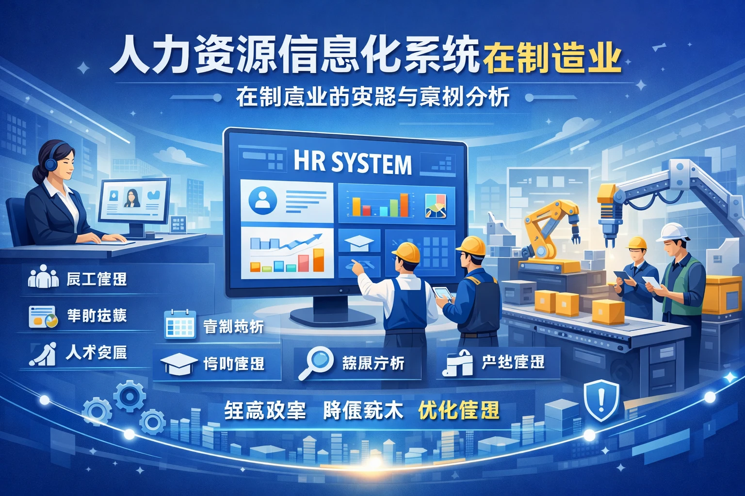 人力资源信息化系统在制造业的实践与案例分析