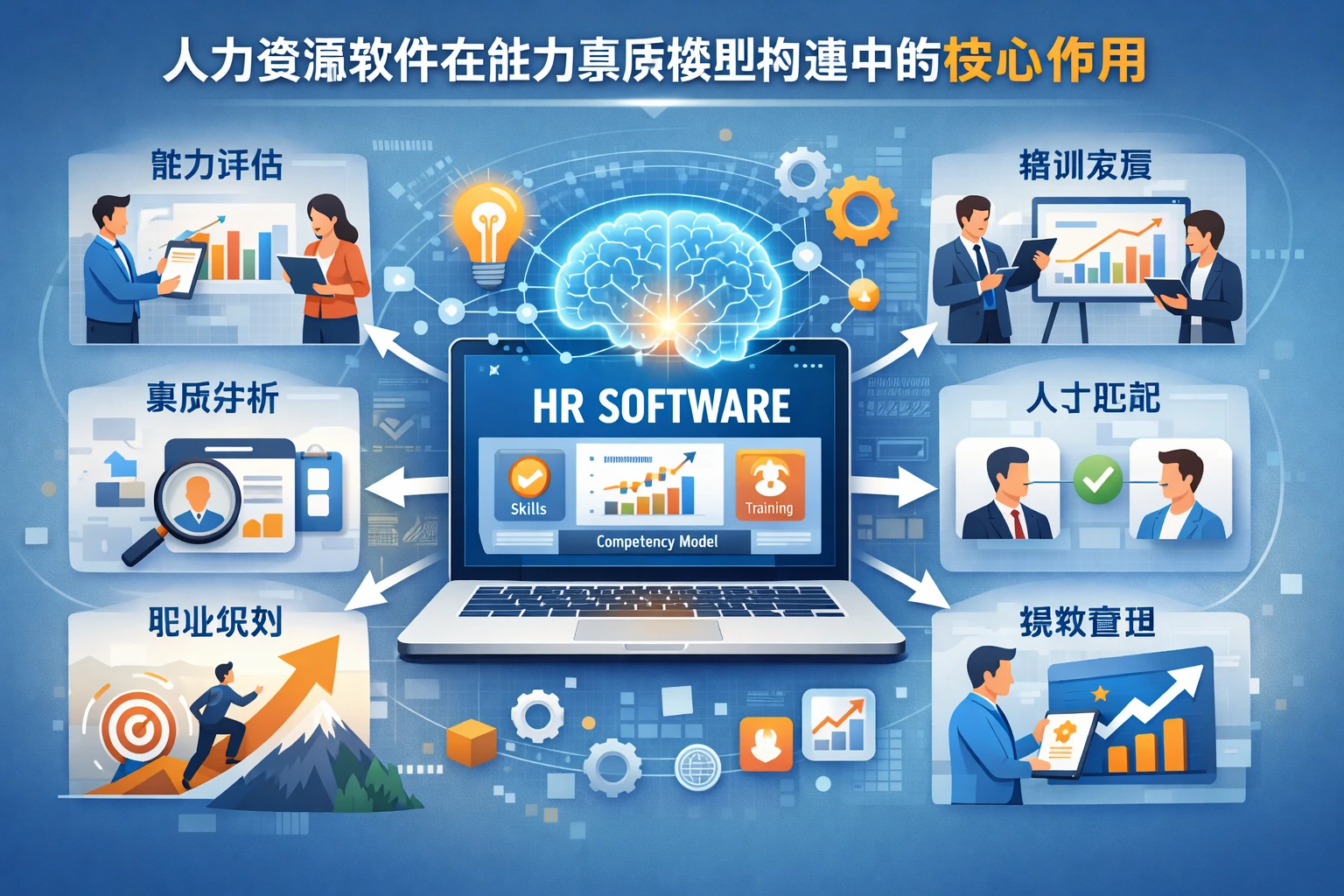 人力资源软件在能力素质模型构建中的核心作用