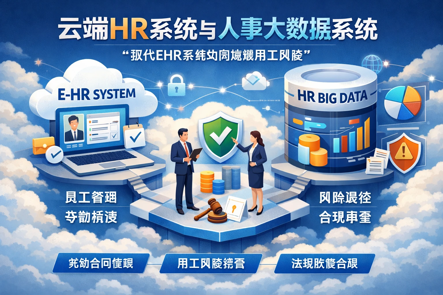云端HR系统与人事大数据系统：现代EHR系统如何规避用工风险