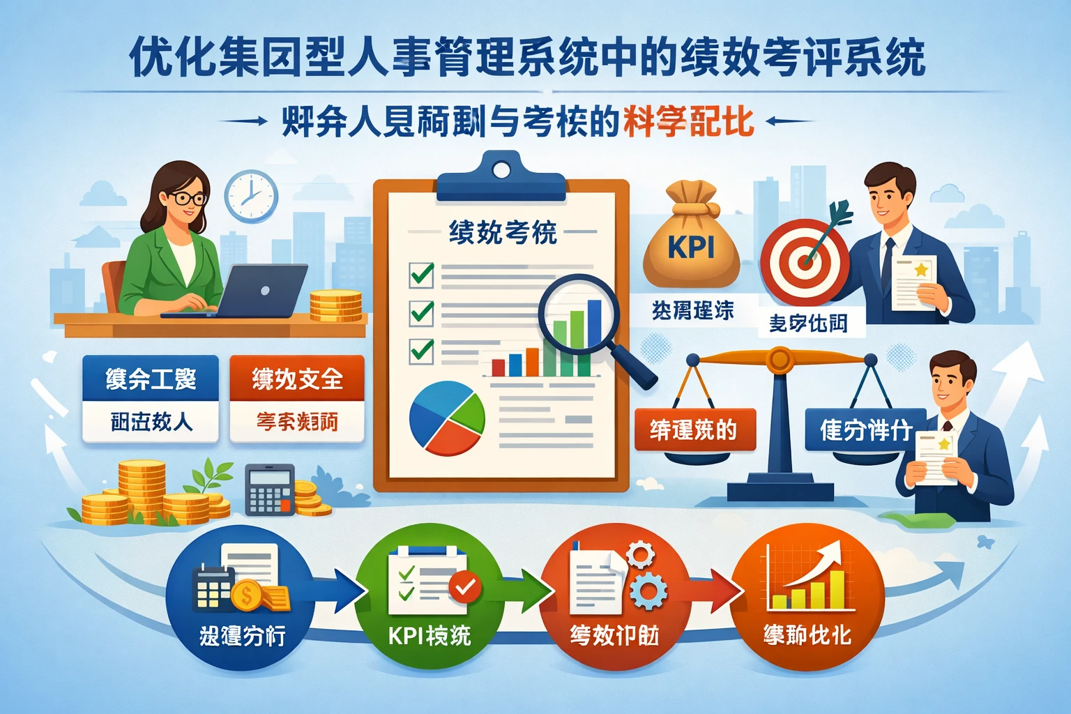 优化集团型人事管理系统中的绩效考评系统：财务人员薪酬与考核的科学配比