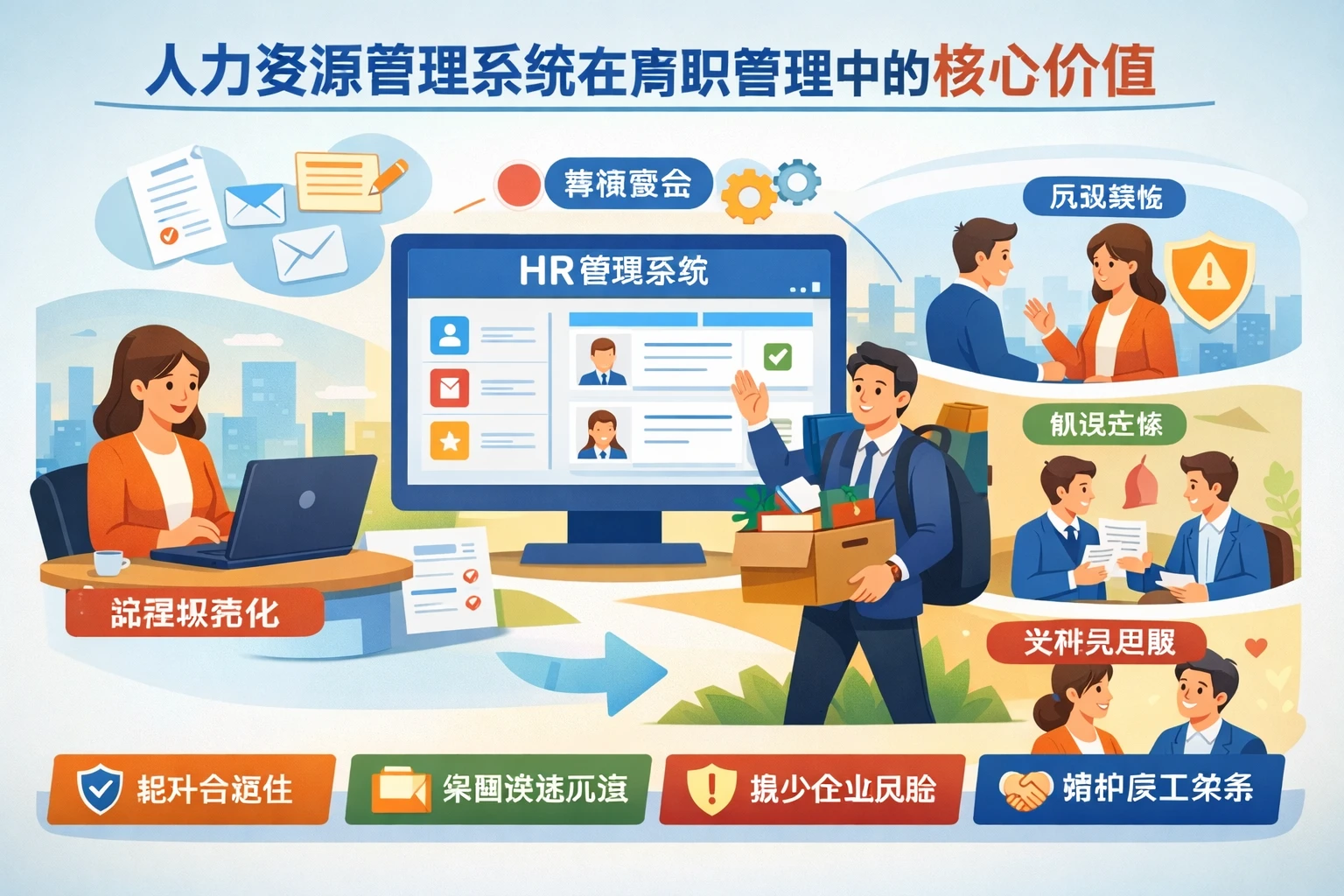 人力资源管理系统在离职管理中的核心价值