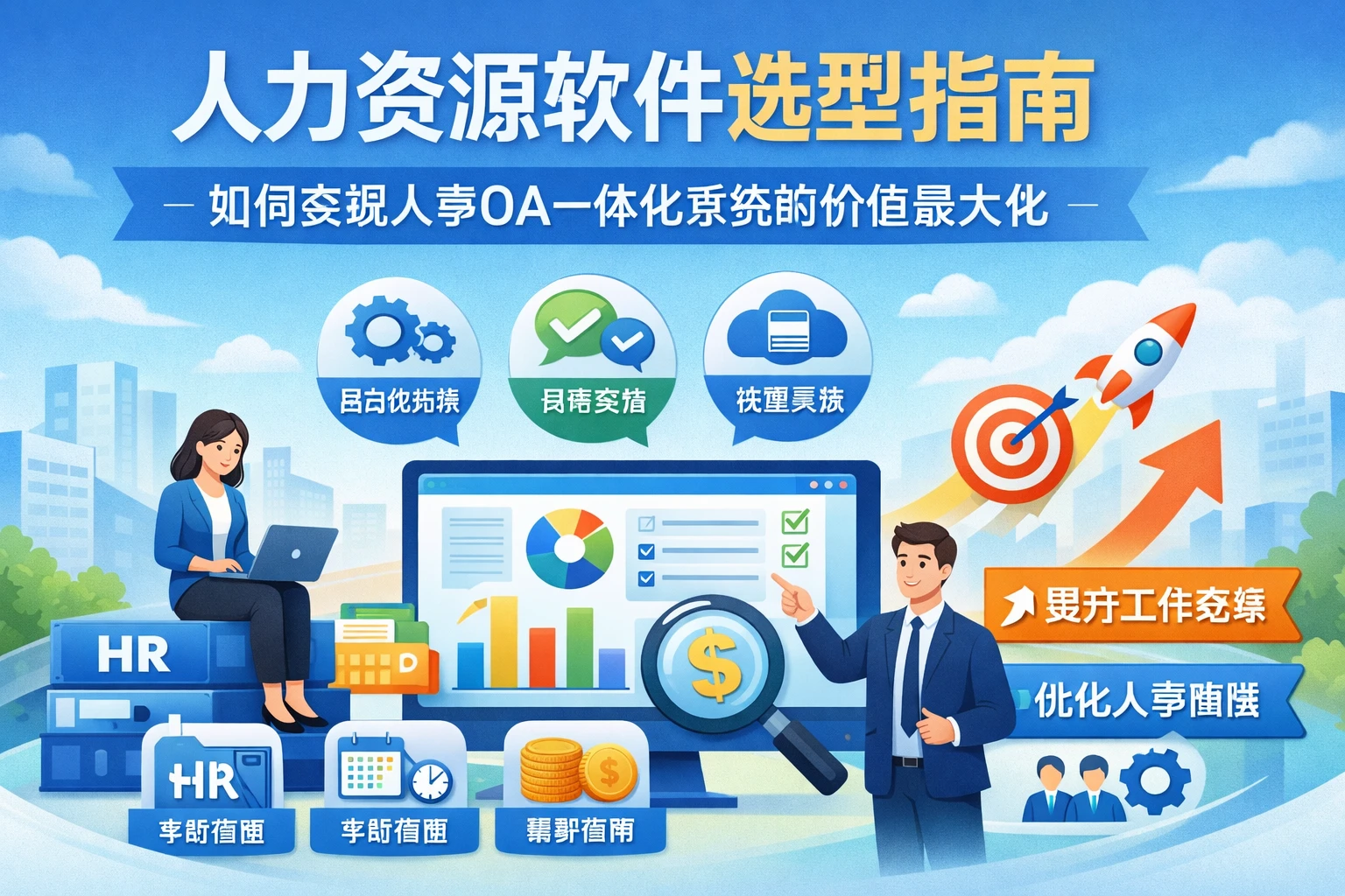 人力资源软件选型指南：如何实现人事OA一体化系统的价值最大化
