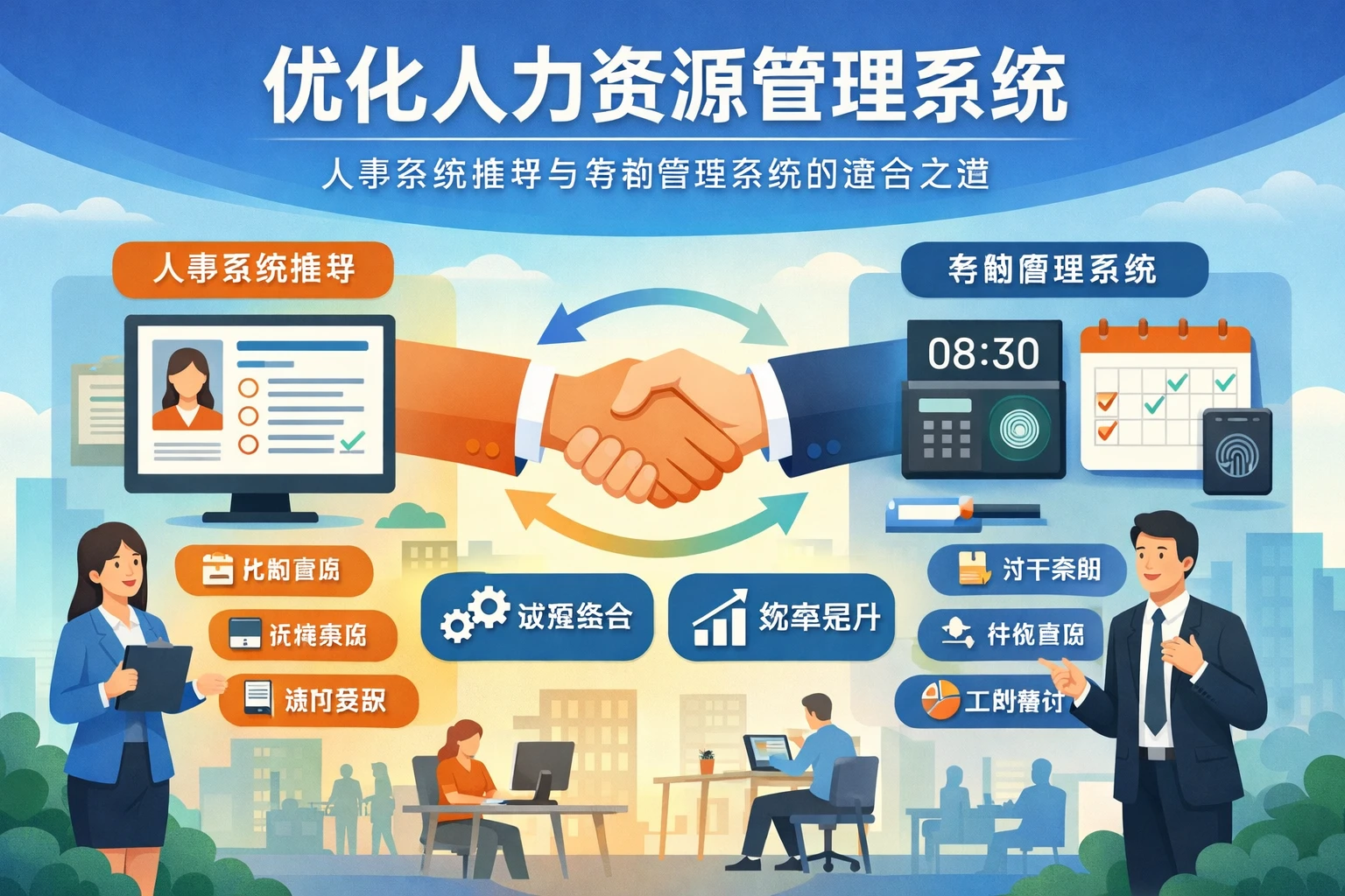 优化人力资源管理系统：人事系统推荐与考勤管理系统的整合之道