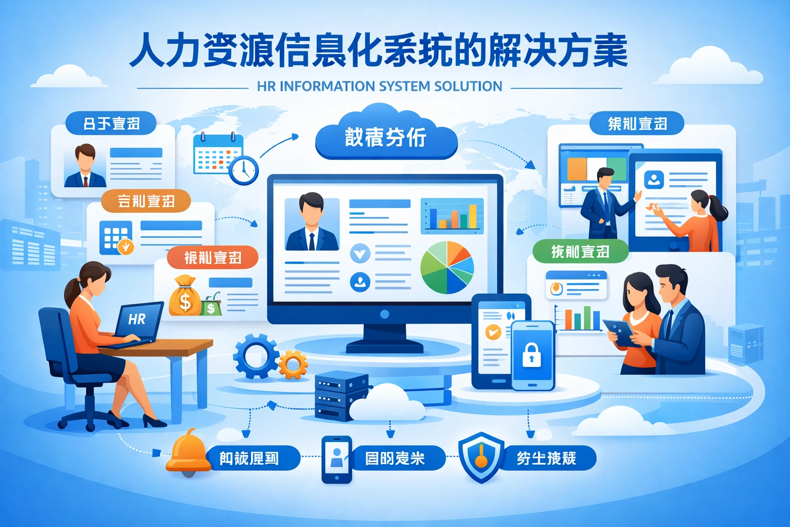 人力资源信息化系统的解决方案