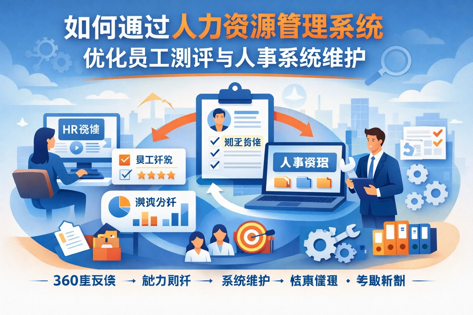 如何通过人力资源管理系统优化员工测评与人事系统维护