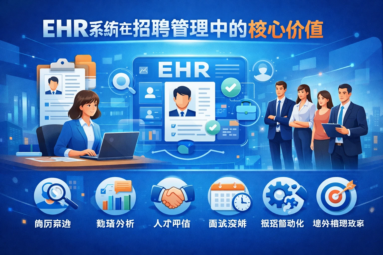 EHR系统在招聘管理中的核心价值