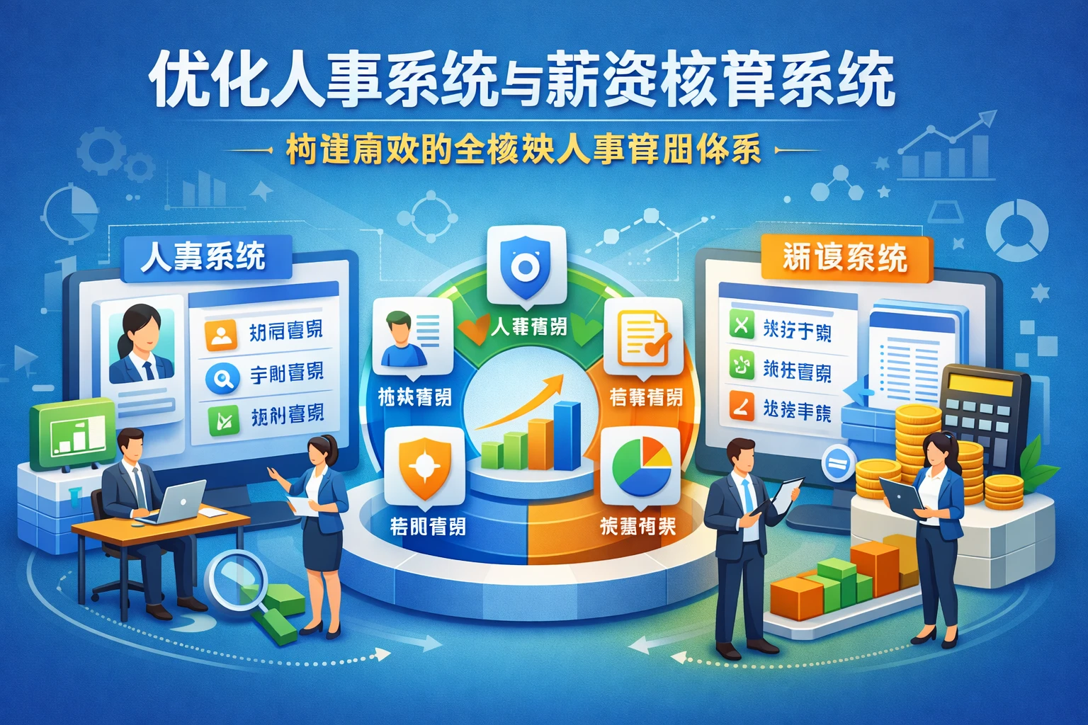 优化人事系统与薪资核算系统:构建高效的全模块人事管理体系