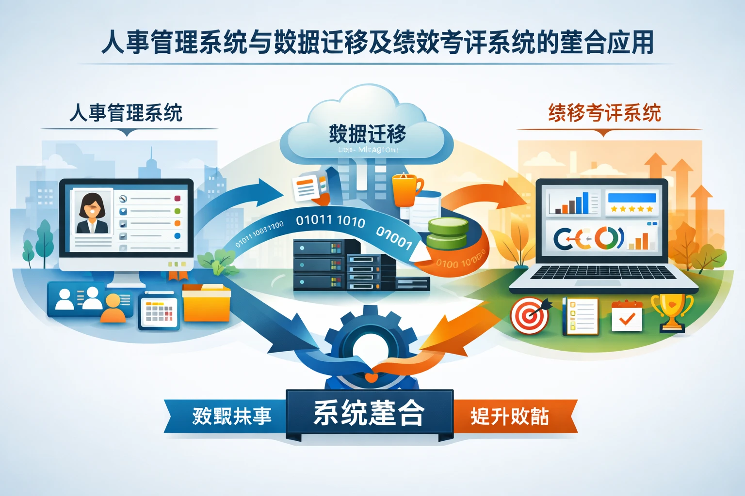 人事管理系统与数据迁移及绩效考评系统的整合应用