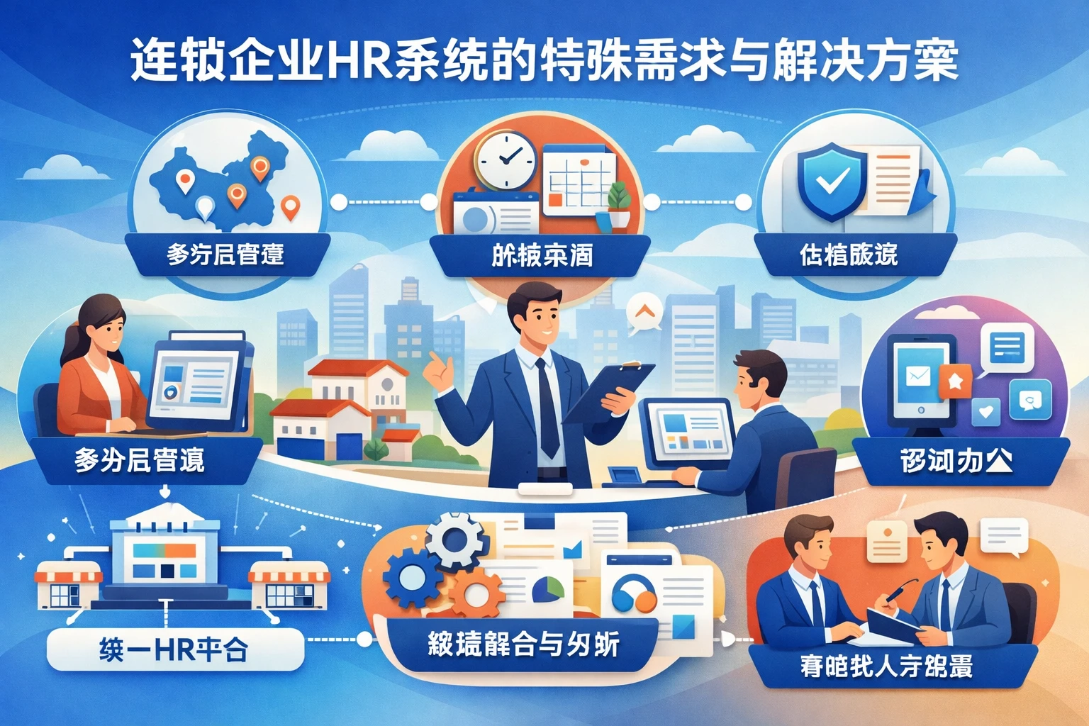 连锁企业HR系统的特殊需求与解决方案