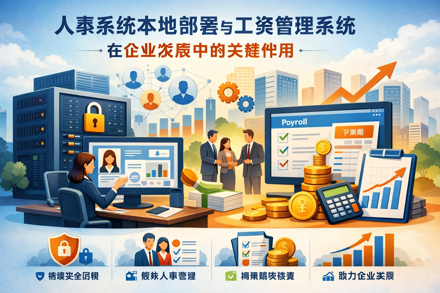 人事系统本地部署与工资管理系统在企业发展中的关键作用